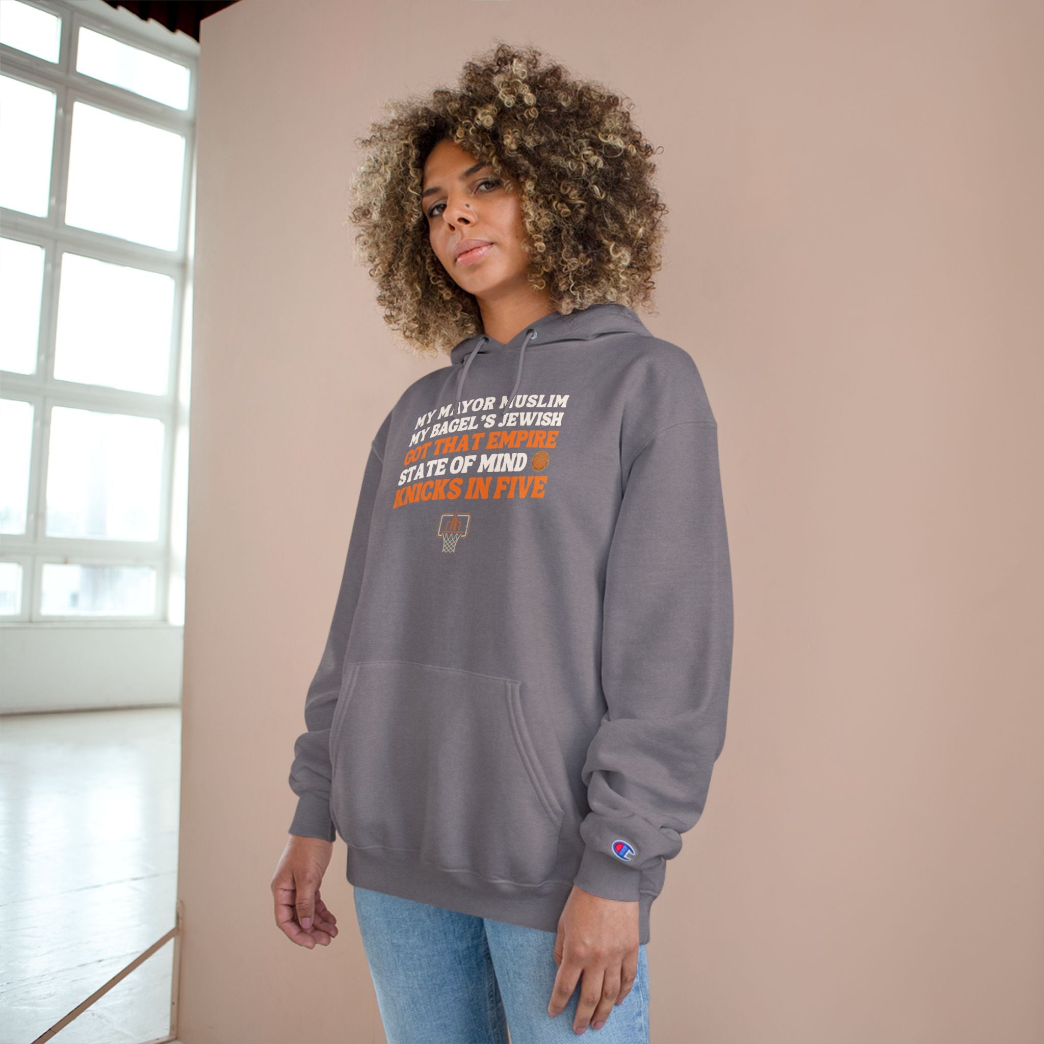 My Mayor Muslim Knicks In Five Champion Hoodie | NY Knicks Championship 2026 Fan Merch | My Mayor Muslim Basketball Quote