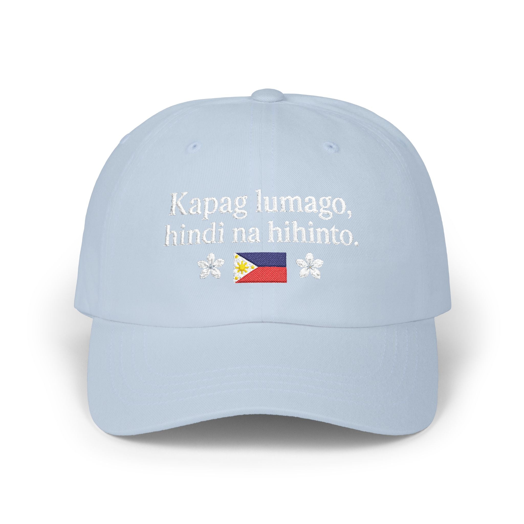 Alex Eala Inspired Hat | Kapag Lumago Hindi Na Hihinto Baseball Cap