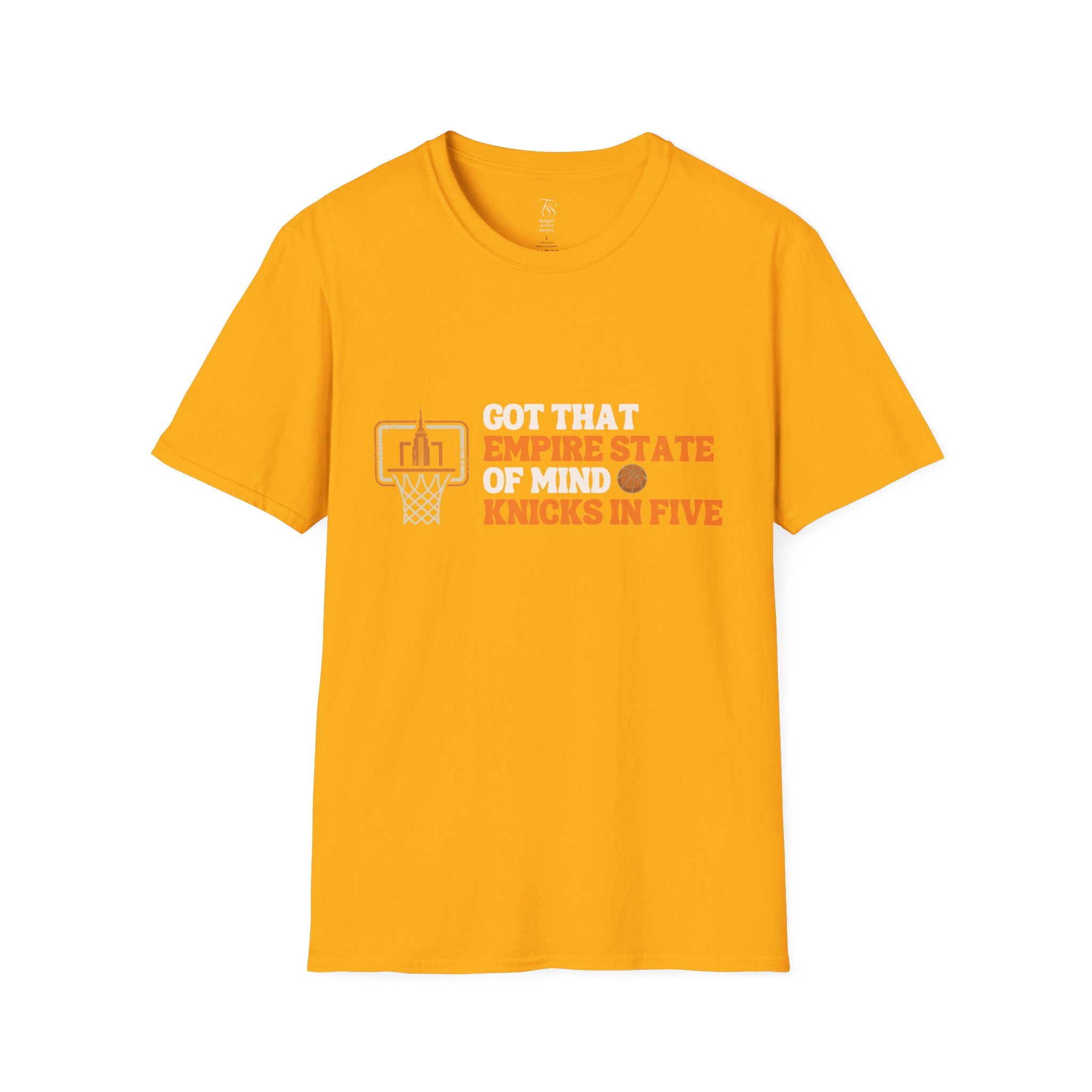Knicks In Five T-Shirt | NY Knicks Championship 2026 Got That Empire State of Mind Tee | Basketball Gift