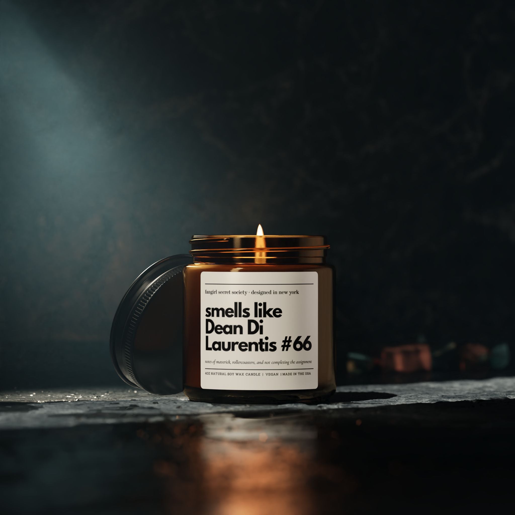 Smells Like Dean Di Laurentis Candle | Off Campus Inspired Gift