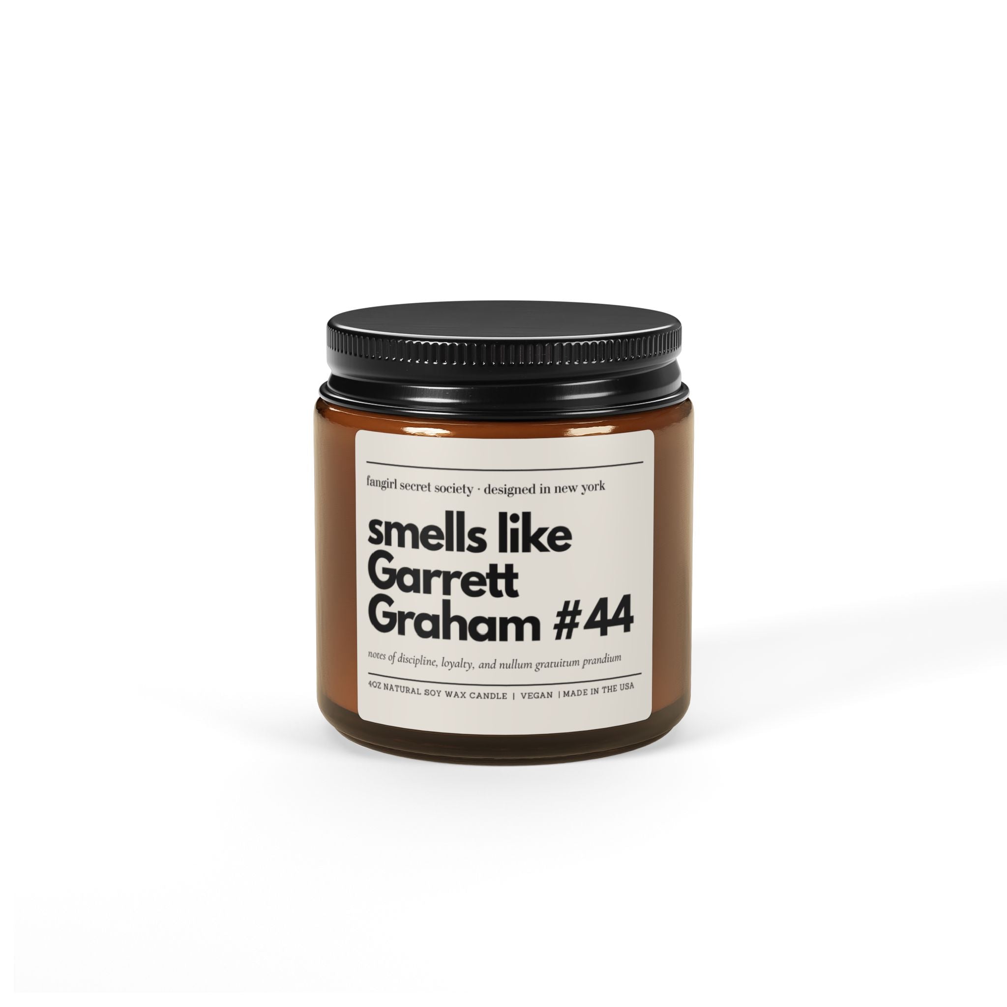 Smells Like Garrett Graham Candle | Off Campus Inspired Gift