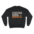 My Mayor Is Muslim My Bagel's Jewish The Pope Is On Our Side Knicks In Five Sweatshirt | Knicks NBA Champions 2026 | New York City Parade