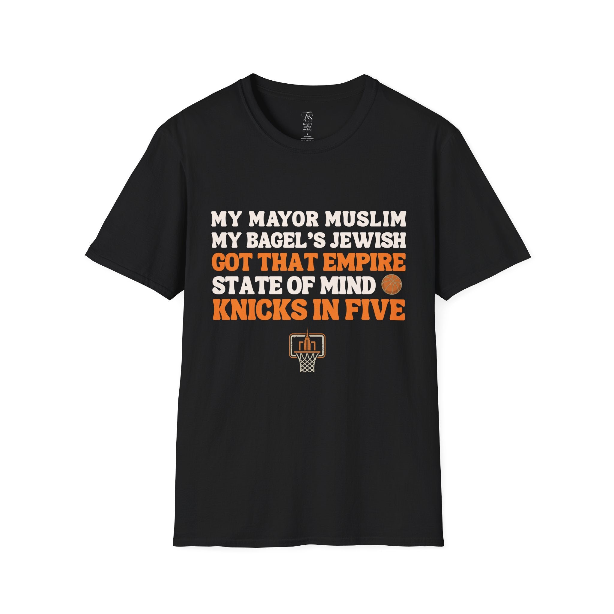 My Mayor Is Muslim My Bagels Jewish The Pope Is On Our Side Knicks In Five Shirt | Knicks NBA Champions 2026 New York City Parade