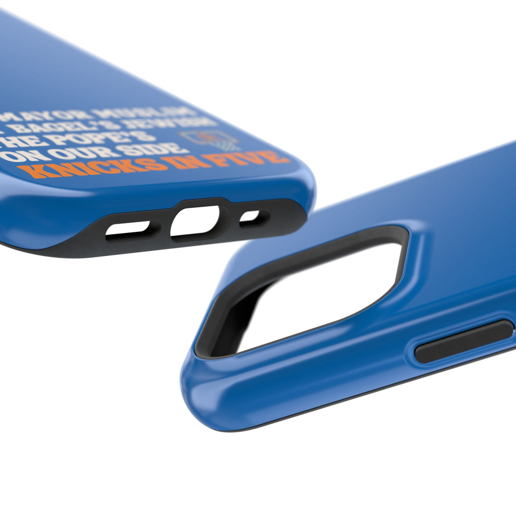 My Mayor Muslim MagSafe iPhone Case | My Bagel's Jewish The Pope's On Our Side Knicks In Five 2026 Phone Case