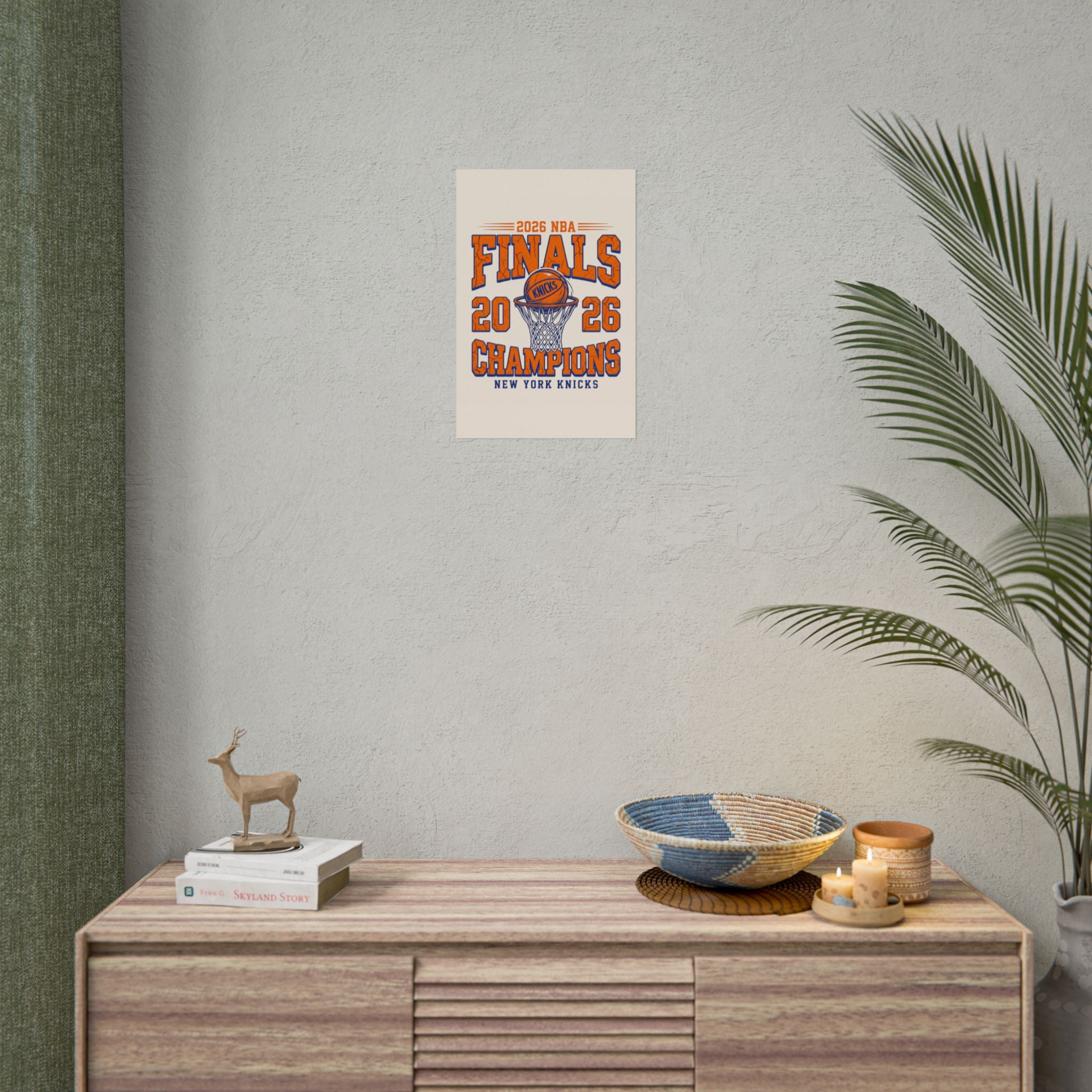 Knicks 2026 Finals Champions Wall Art