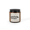 Knicks NBA Champions Candle | NY Basketball Soy Candle | 53 Year Gift