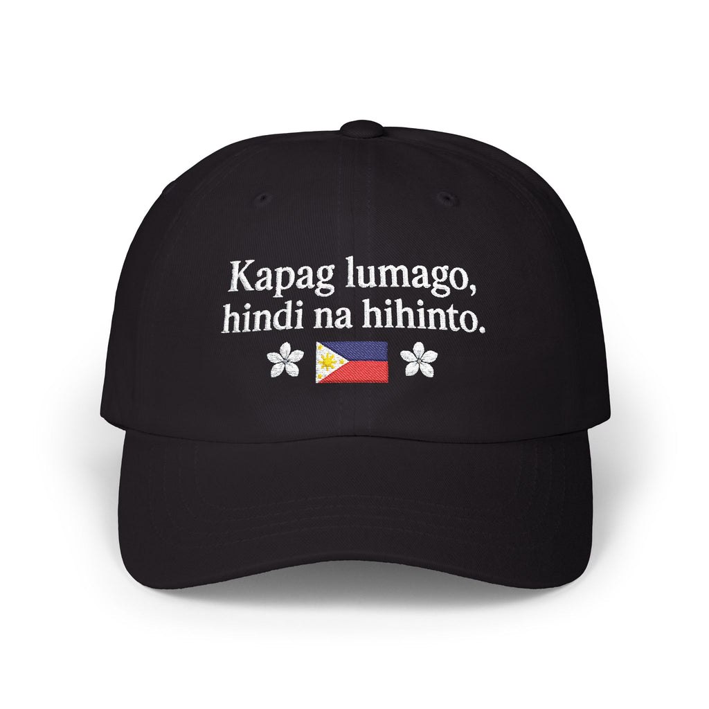 Alex Eala Inspired Hat | Kapag Lumago Hindi Na Hihinto Baseball Cap