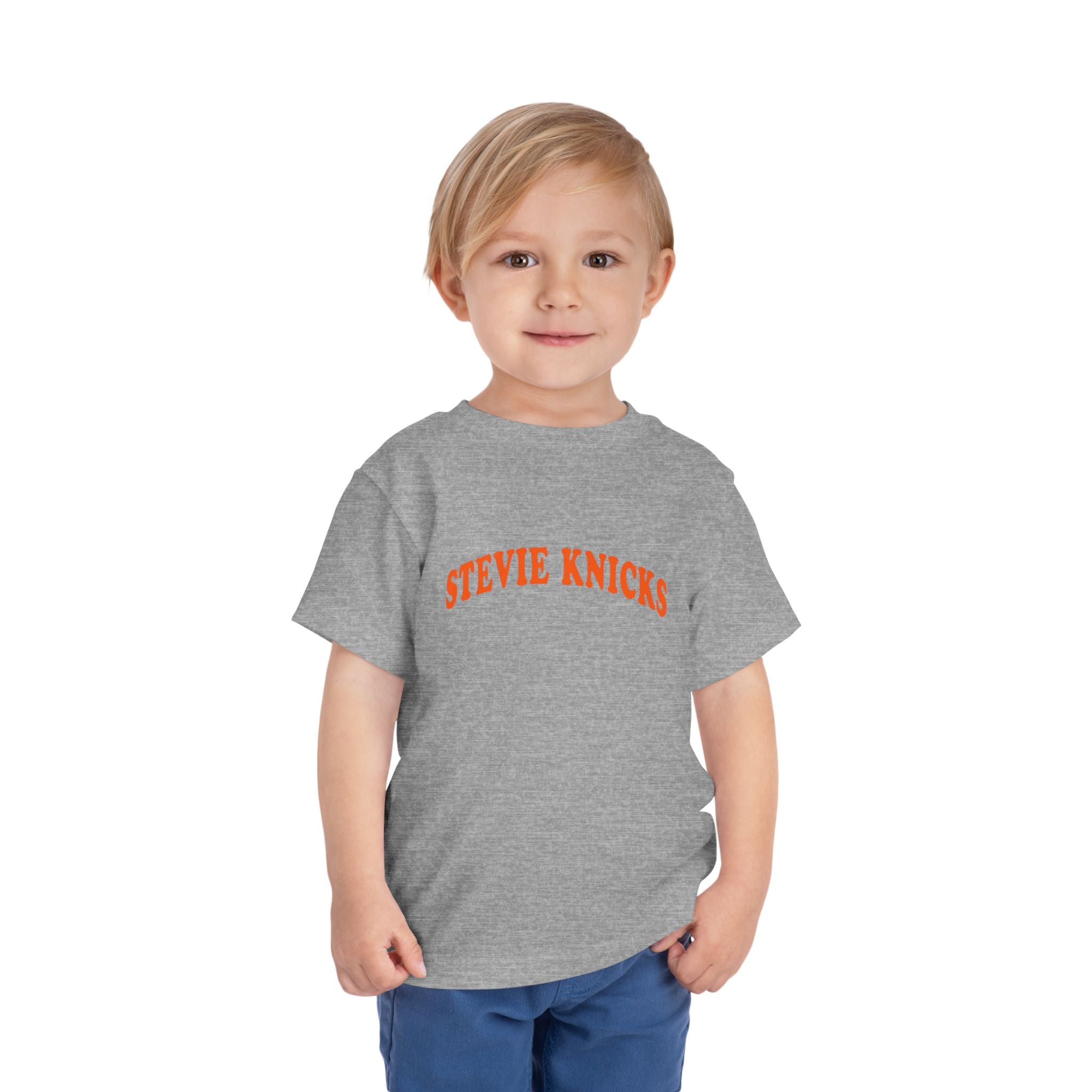 Stevie Knicks Toddler T-Shirt NY Knicks 2026 Championship | Funny Kids Tee Retro Vintage Kids Gift