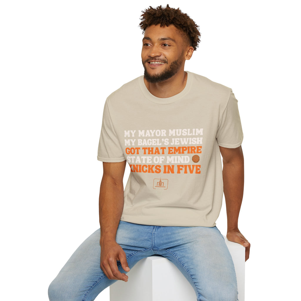 My Mayor Is Muslim My Bagels Jewish The Pope Is On Our Side Knicks In Five Shirt | Knicks NBA Champions 2026 New York City Parade