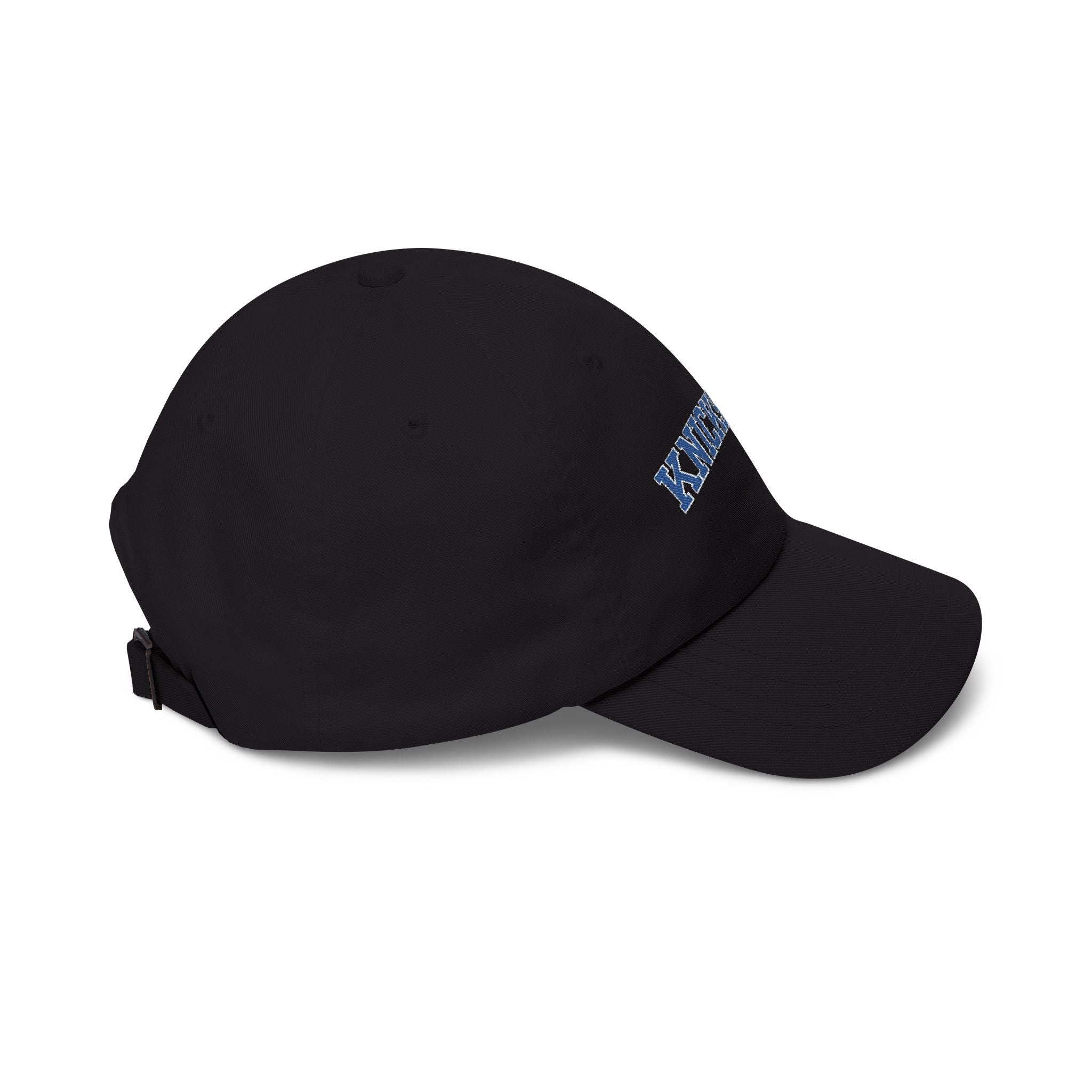 Knicks In 5 Dad Hat | Embroidered NY Basketball Cap | White Playoff Hat