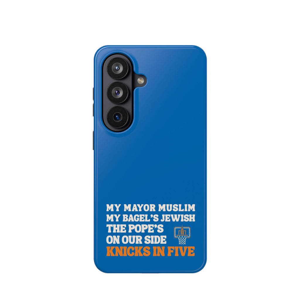 My Mayor Muslim MagSafe iPhone Case | My Bagel's Jewish The Pope's On Our Side Knicks In Five 2026 Phone Case