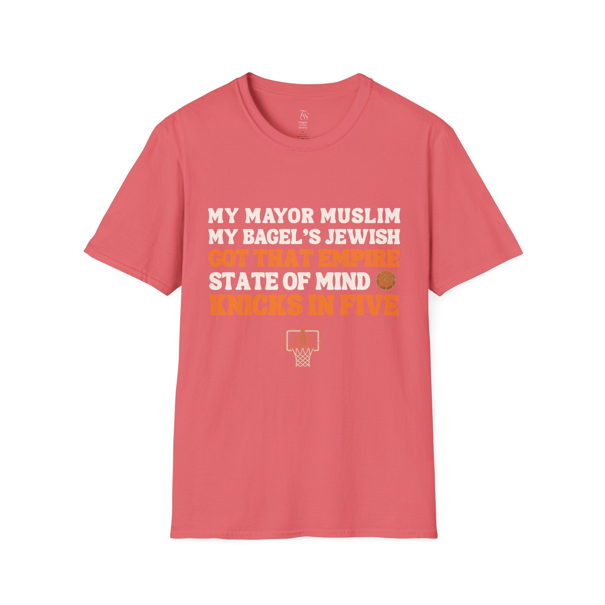 My Mayor Is Muslim My Bagels Jewish The Pope Is On Our Side Knicks In Five Shirt | Knicks NBA Champions 2026 New York City Parade