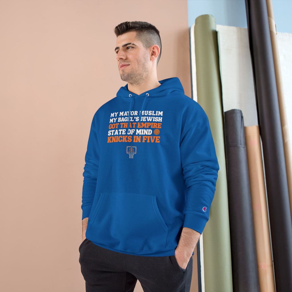 My Mayor Muslim Knicks In Five Champion Hoodie | NY Knicks Championship 2026 Fan Merch | My Mayor Muslim Basketball Quote