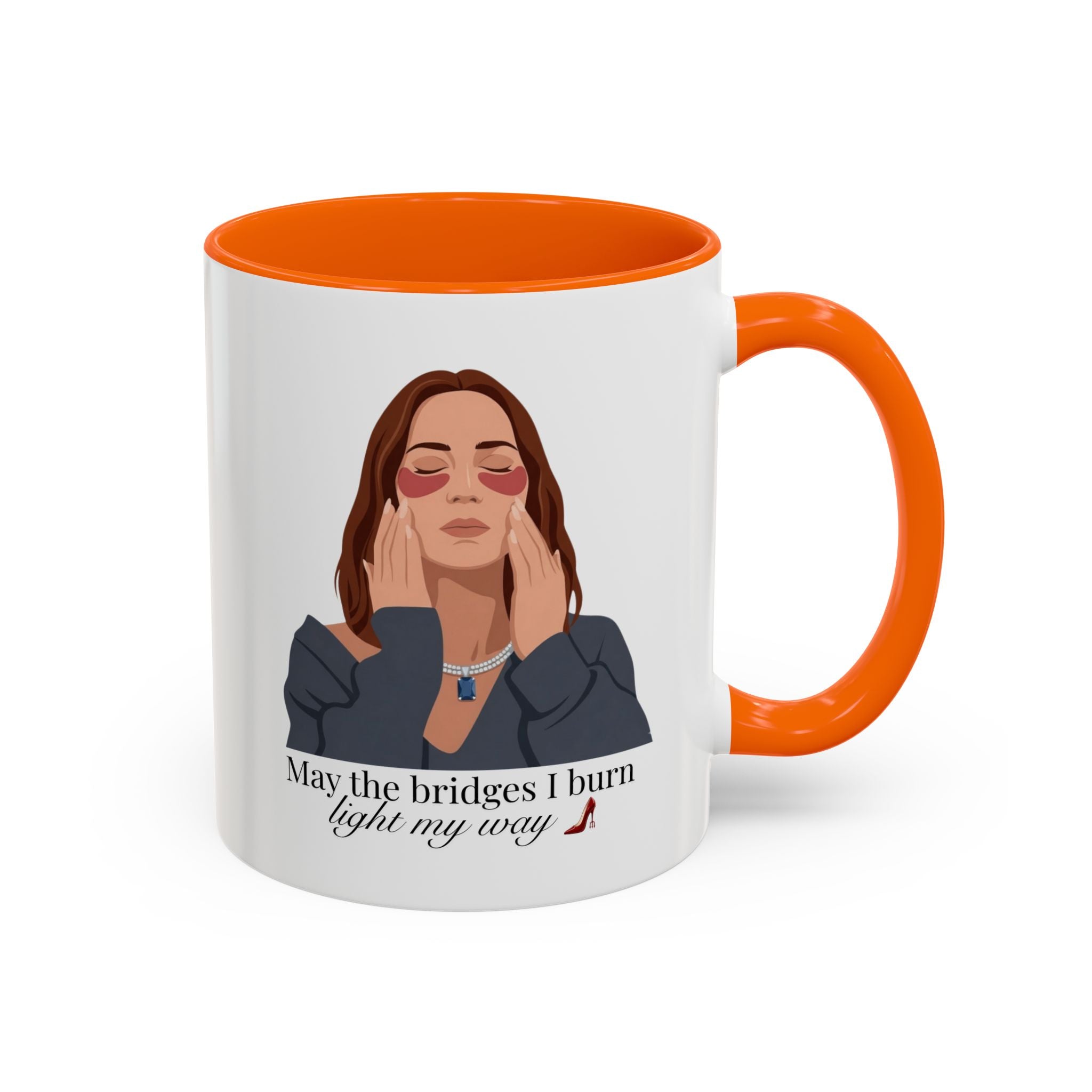 "May the Bridges I Burn Light My Way" Mug | 11oz & 15oz | Devil Wears Prada Inspired