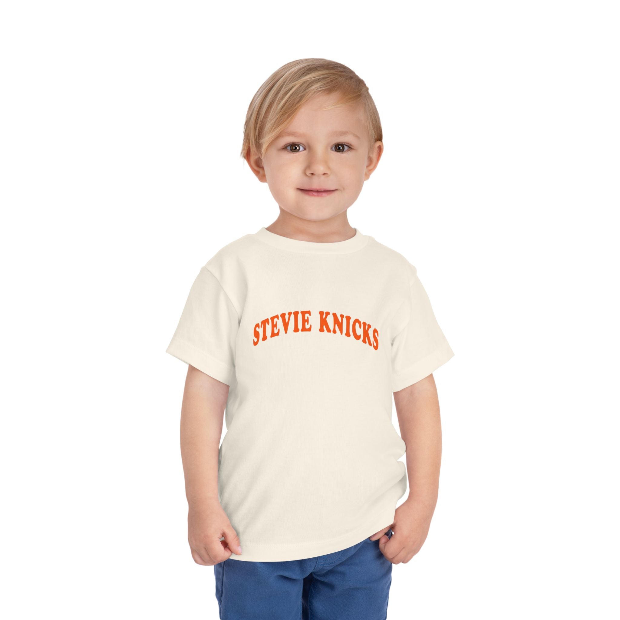 Stevie Knicks Toddler T-Shirt NY Knicks 2026 Championship | Funny Kids Tee Retro Vintage Kids Gift