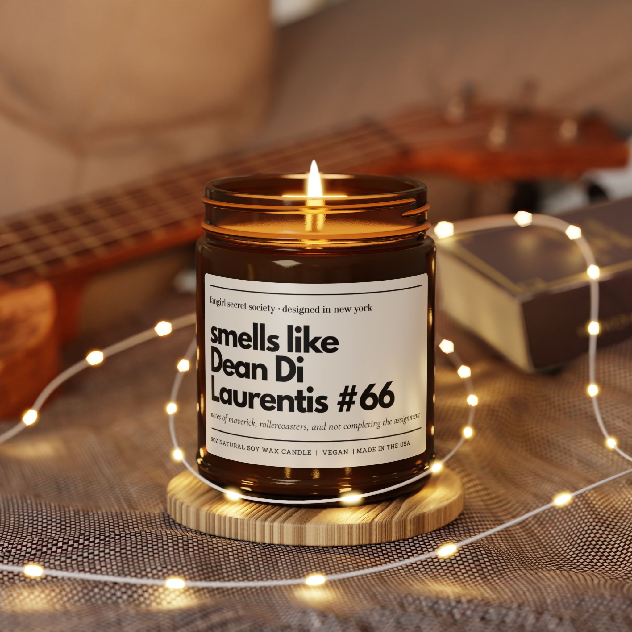 Smells Like Dean Di Laurentis Candle | Off Campus Inspired
