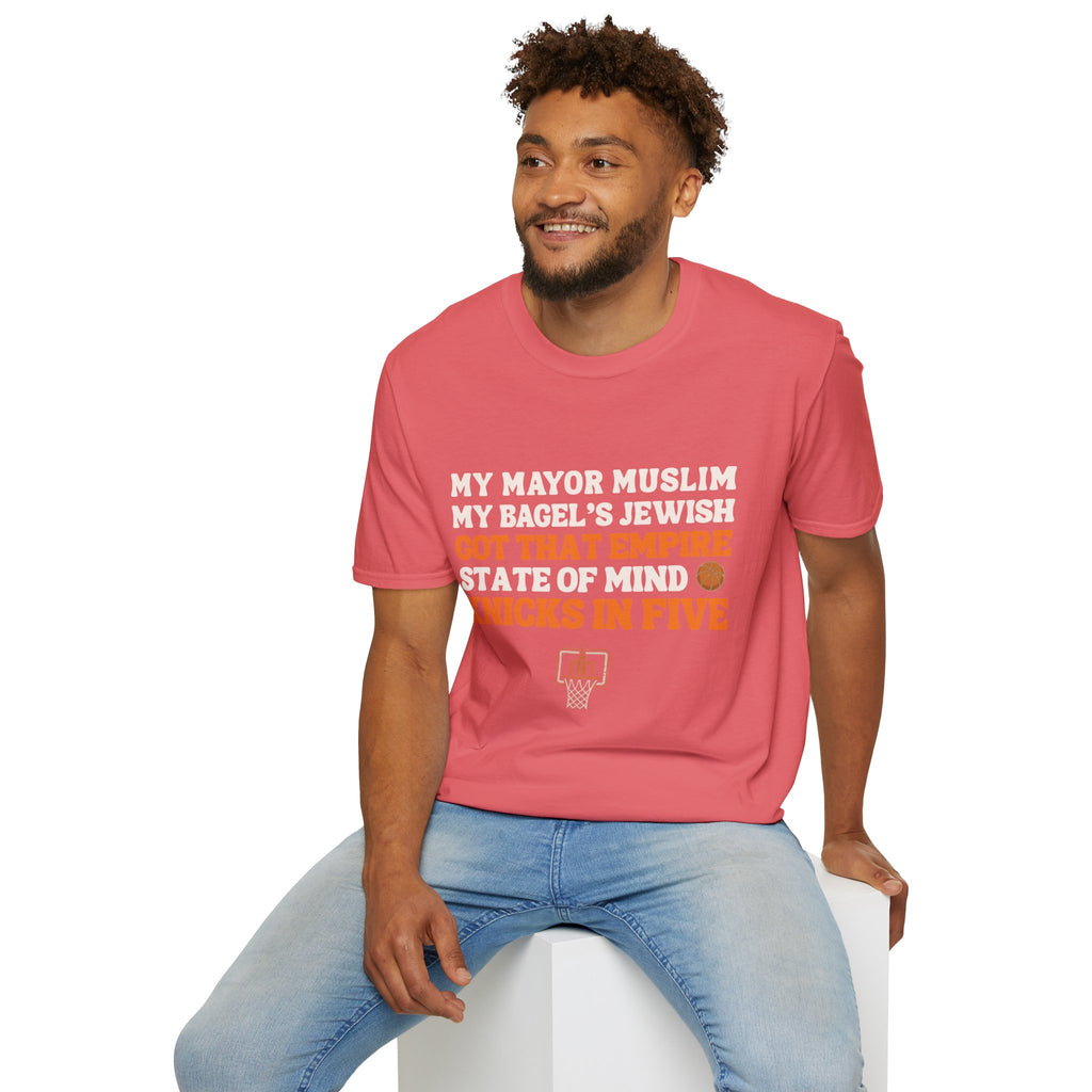 My Mayor Is Muslim My Bagels Jewish The Pope Is On Our Side Knicks In Five Shirt | Knicks NBA Champions 2026 New York City Parade