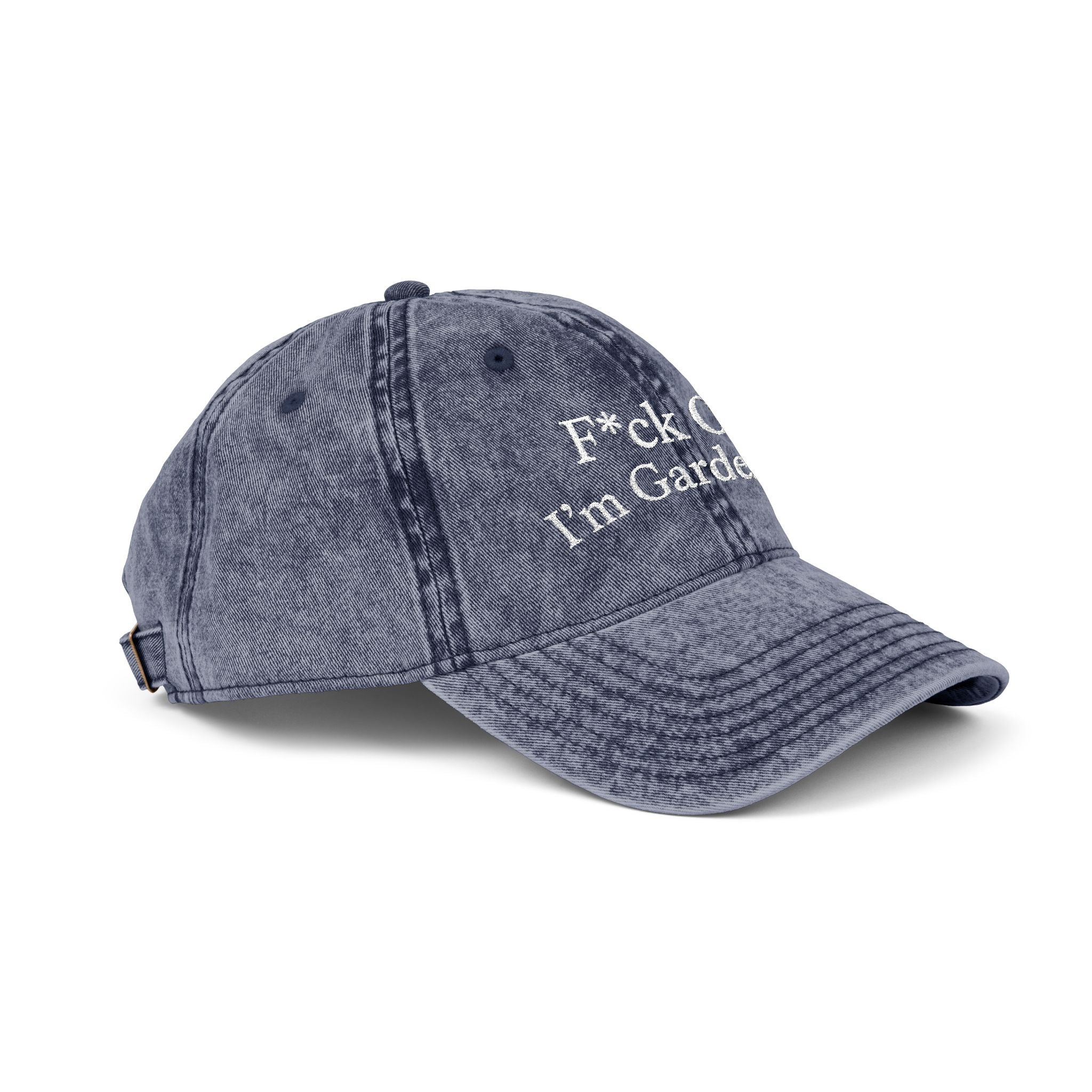 F*ck Off I'm Gardening Vintage Cap | Jude Bellingham Inspired | Funny Gift for Her | Viral England Football Cap