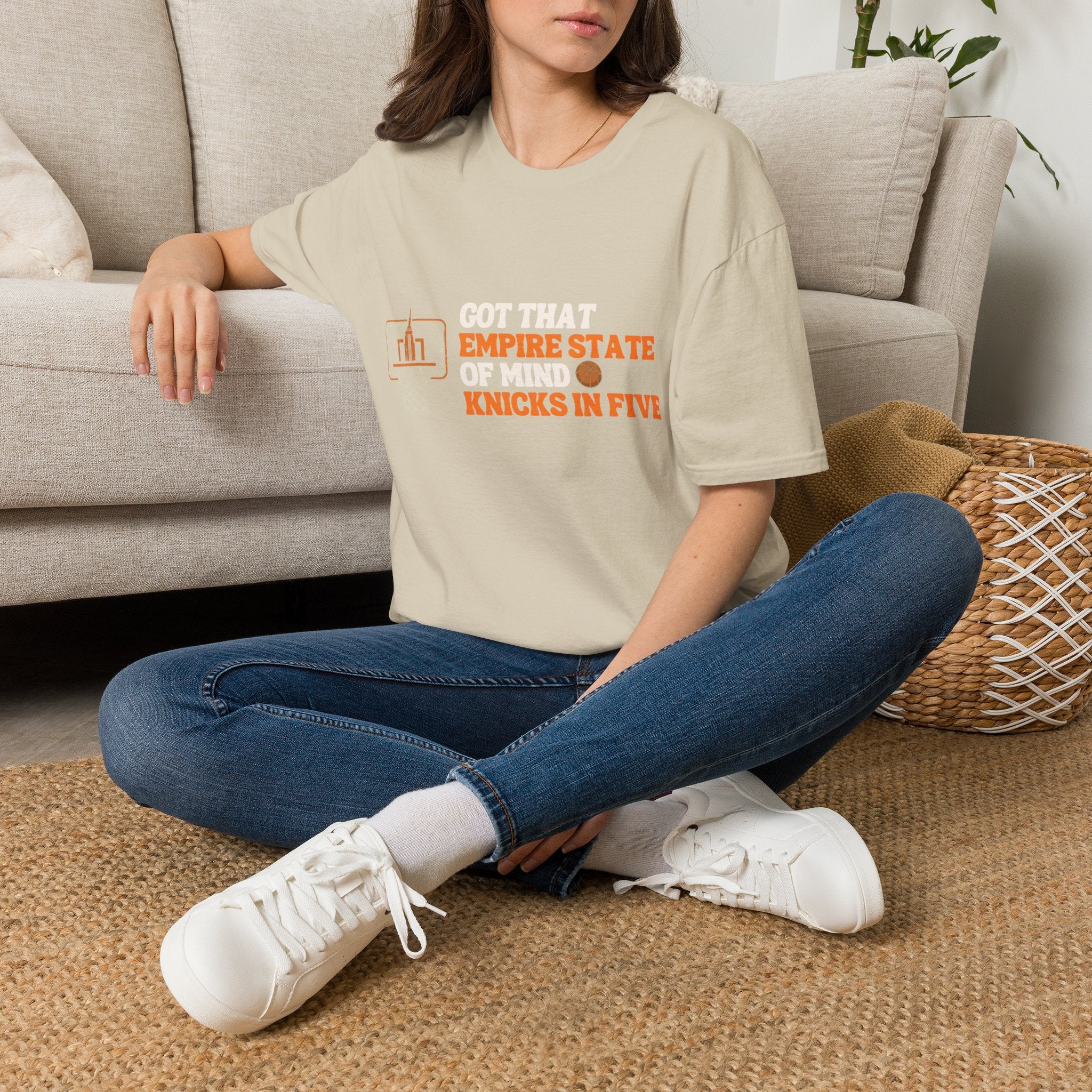 Knicks In Five T-Shirt | NY Knicks Championship 2026 Got That Empire State of Mind Tee | Basketball Gift