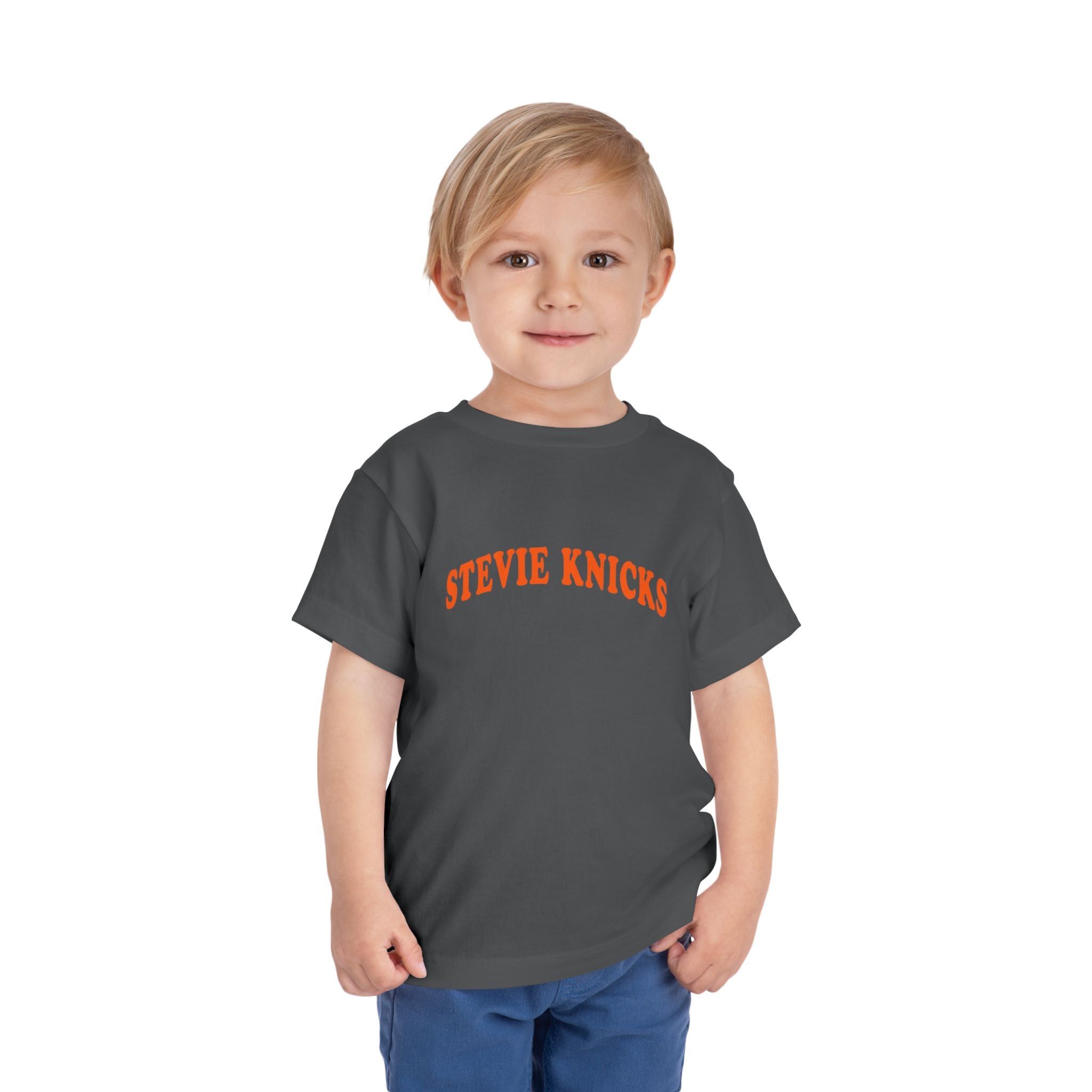Stevie Knicks Toddler T-Shirt NY Knicks 2026 Championship | Funny Kids Tee Retro Vintage Kids Gift