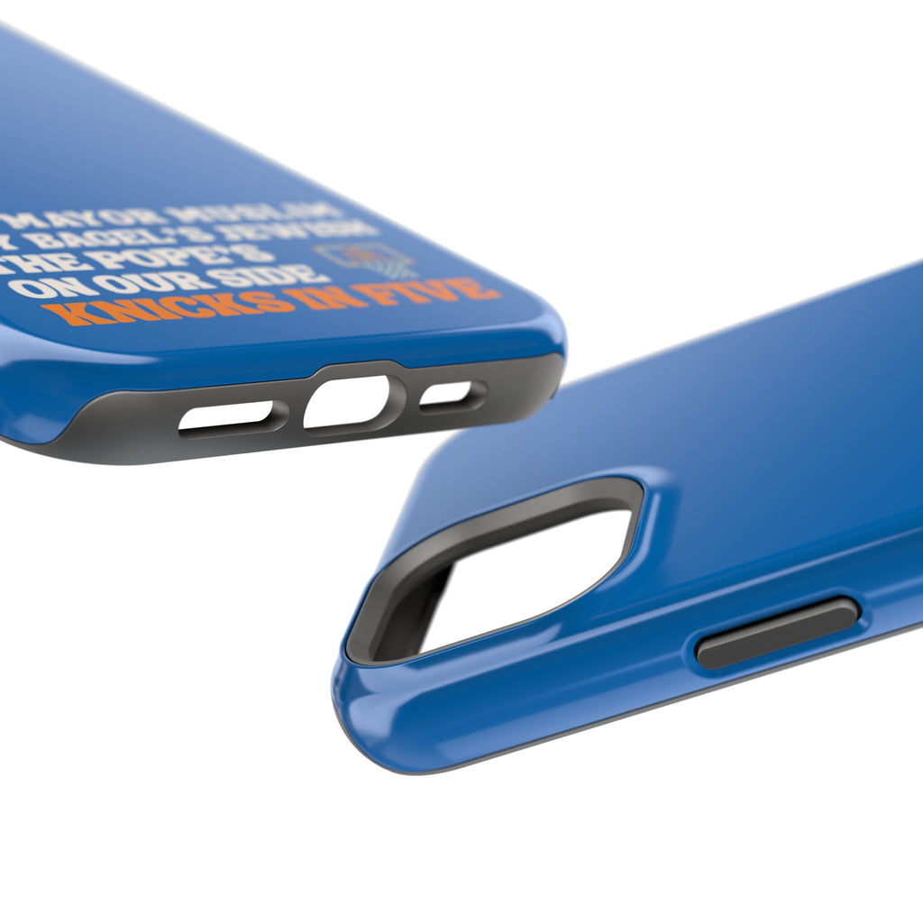 My Mayor Muslim MagSafe iPhone Case | My Bagel's Jewish The Pope's On Our Side Knicks In Five 2026 Phone Case