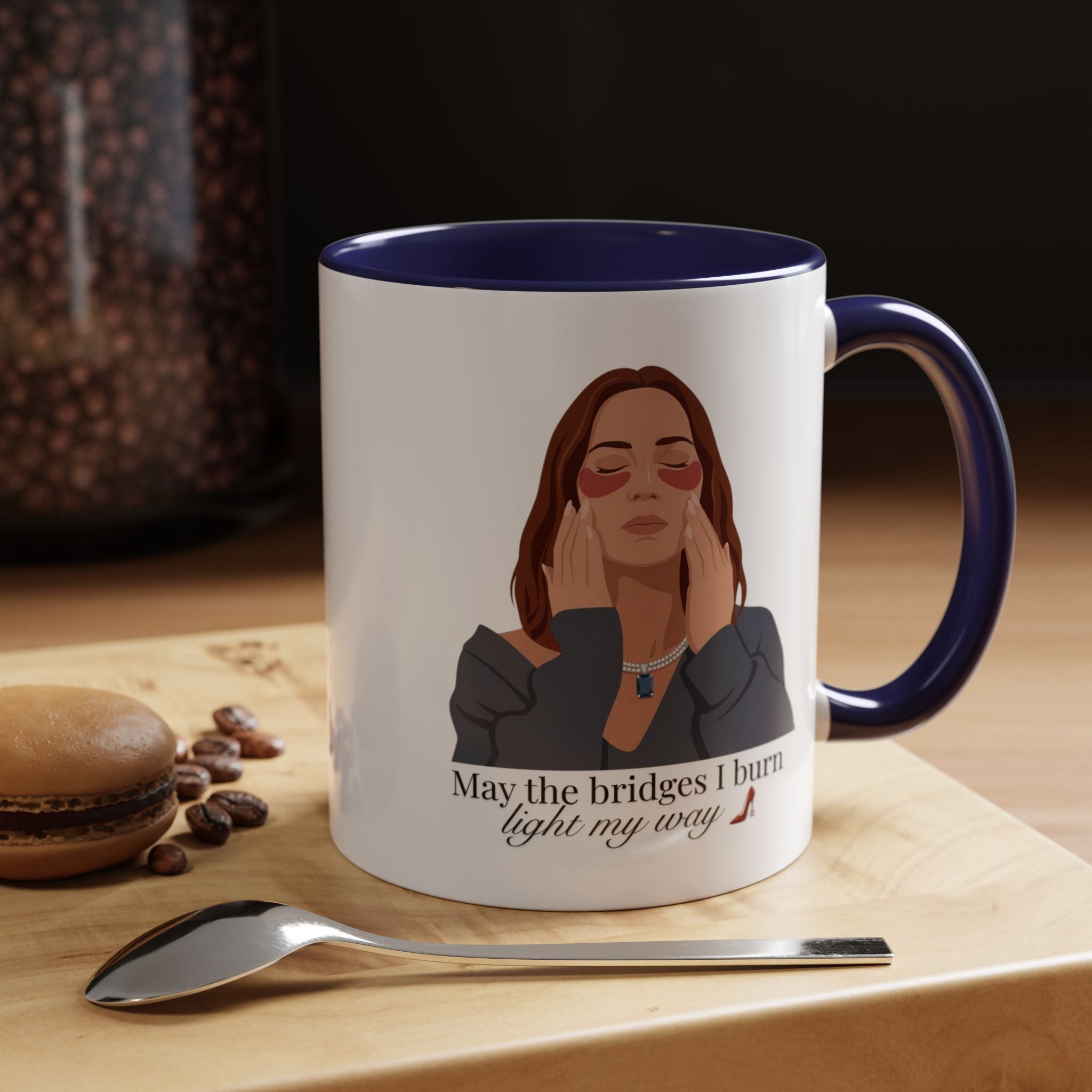 "May the Bridges I Burn Light My Way" Mug | 11oz & 15oz | Devil Wears Prada Inspired