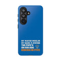 My Mayor Muslim Knicks In Five iPhone Case | My Bagel's Jewish The Pope's On Our Side NY Knicks 2026 Championship Funny Phone Cover