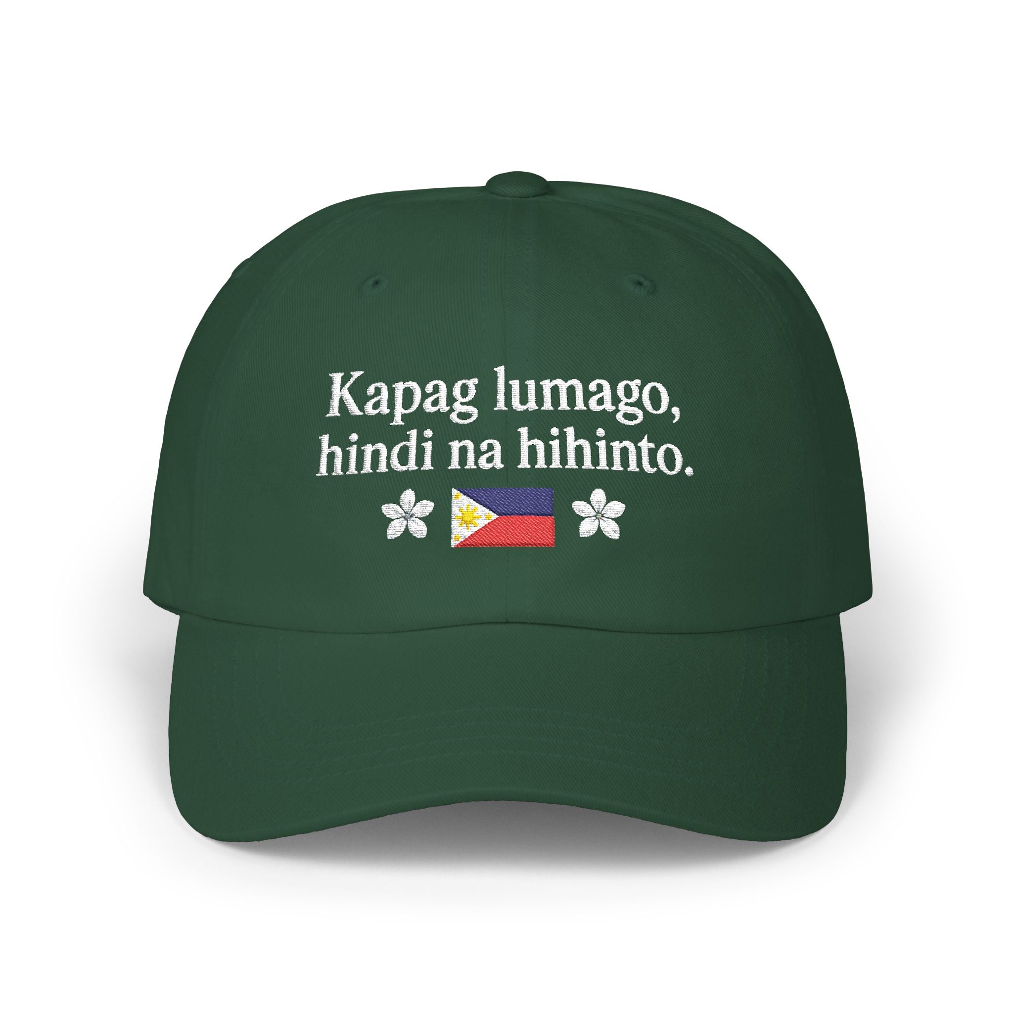 Alex Eala Inspired Hat | Kapag Lumago Hindi Na Hihinto Baseball Cap