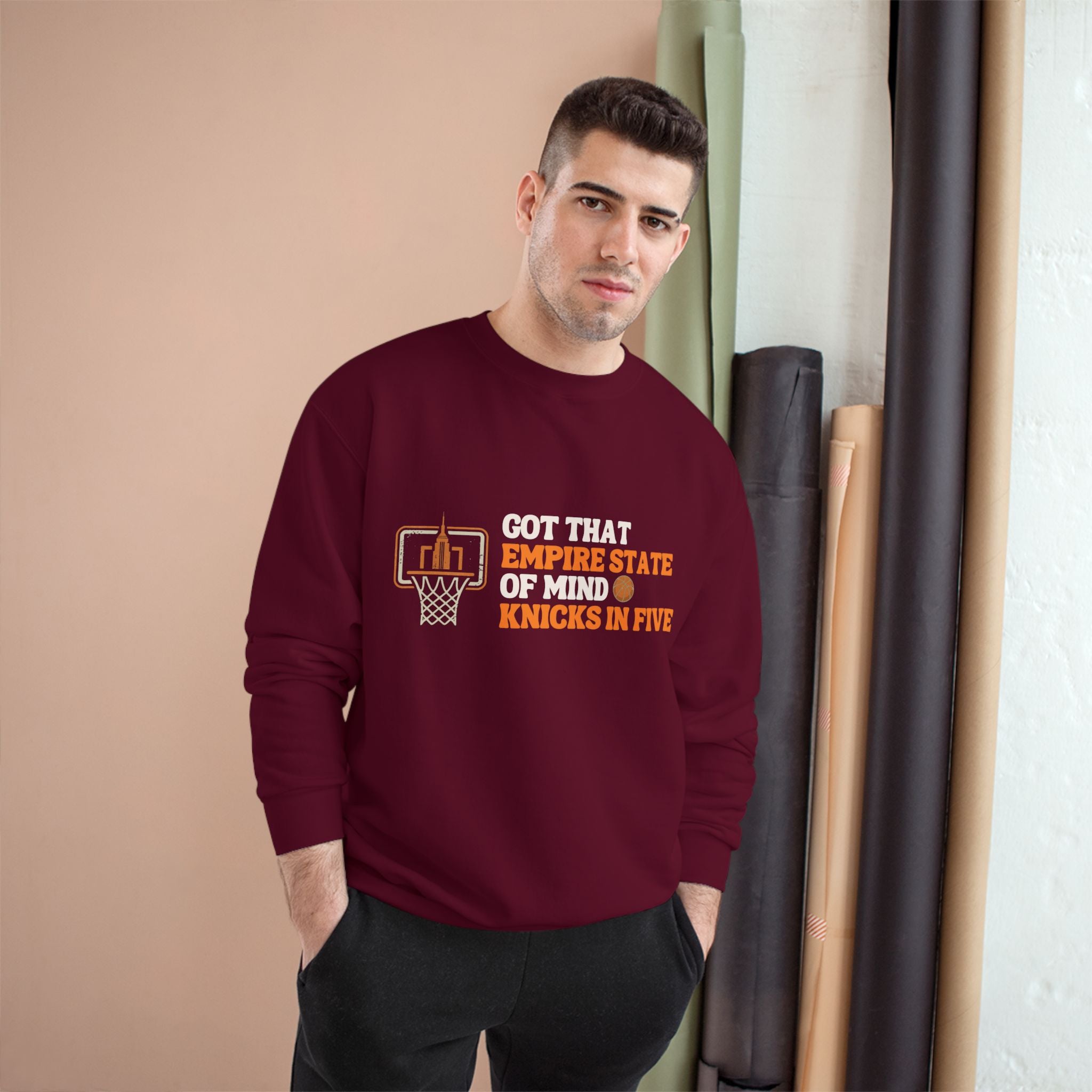 Got That Empire State of Mind Knicks In Five Champion Sweatshirt | NY Knicks 2026 Championship Crewneck Basketball Gift