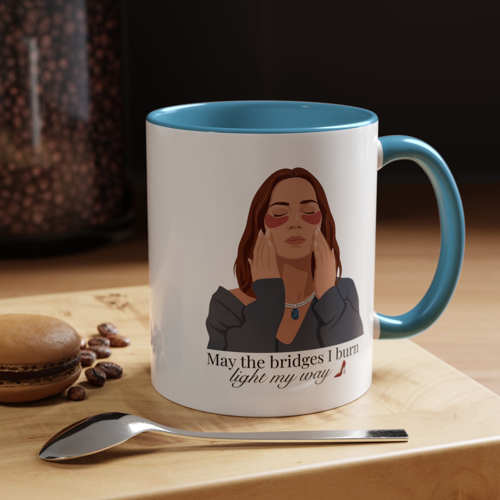 "May the Bridges I Burn Light My Way" Mug | 11oz & 15oz | Devil Wears Prada Inspired