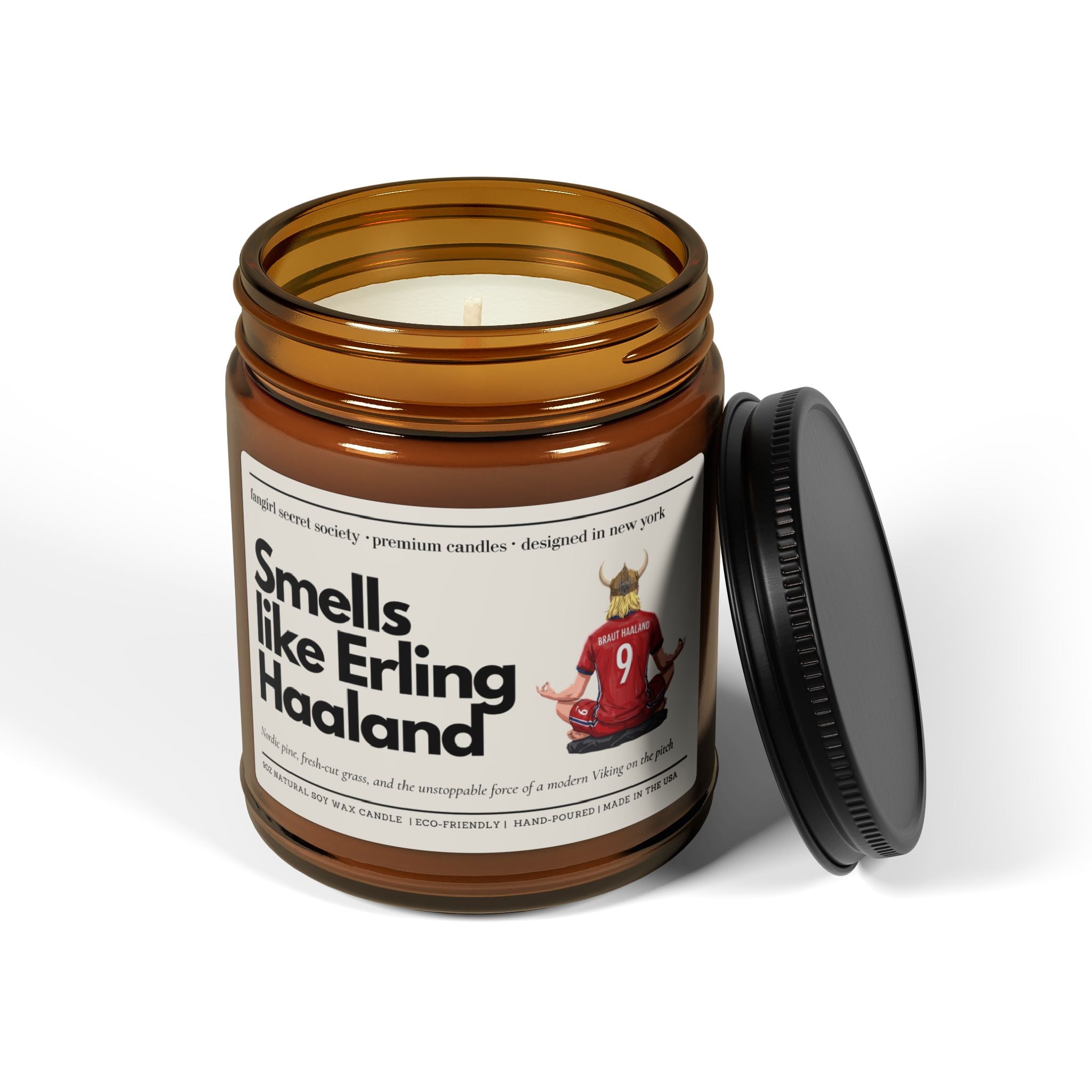 Smells like Erling Haaland 9oz Candle