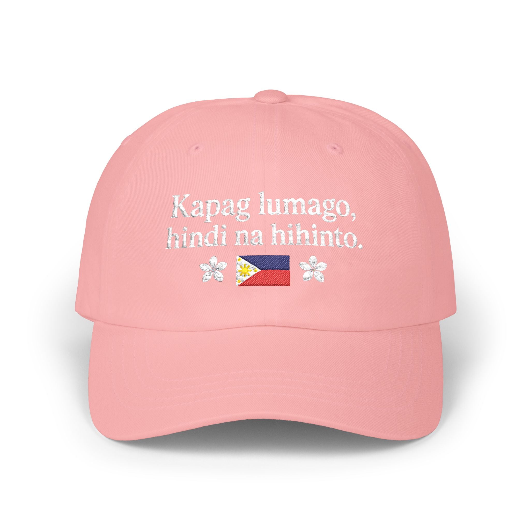 Alex Eala Inspired Hat | Kapag Lumago Hindi Na Hihinto Baseball Cap
