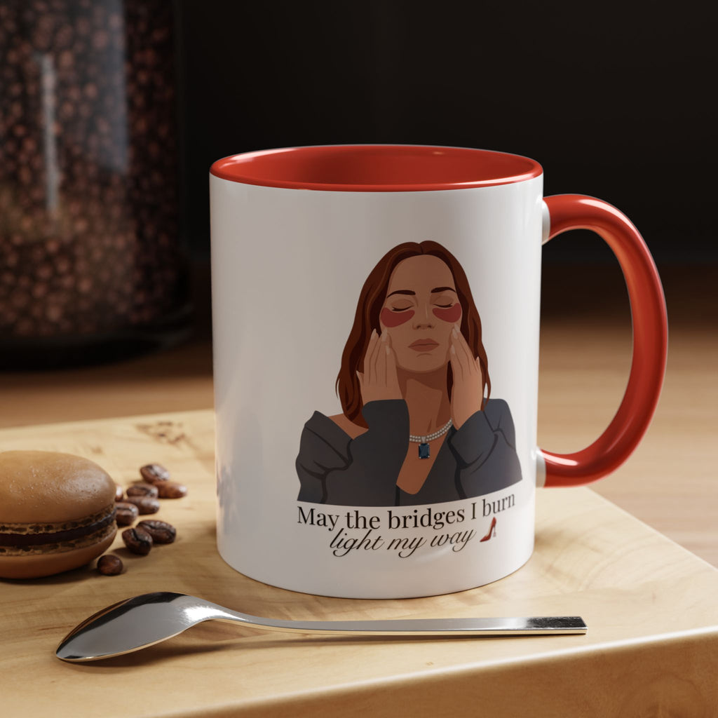 "May the Bridges I Burn Light My Way" Mug | 11oz & 15oz | Devil Wears Prada Inspired