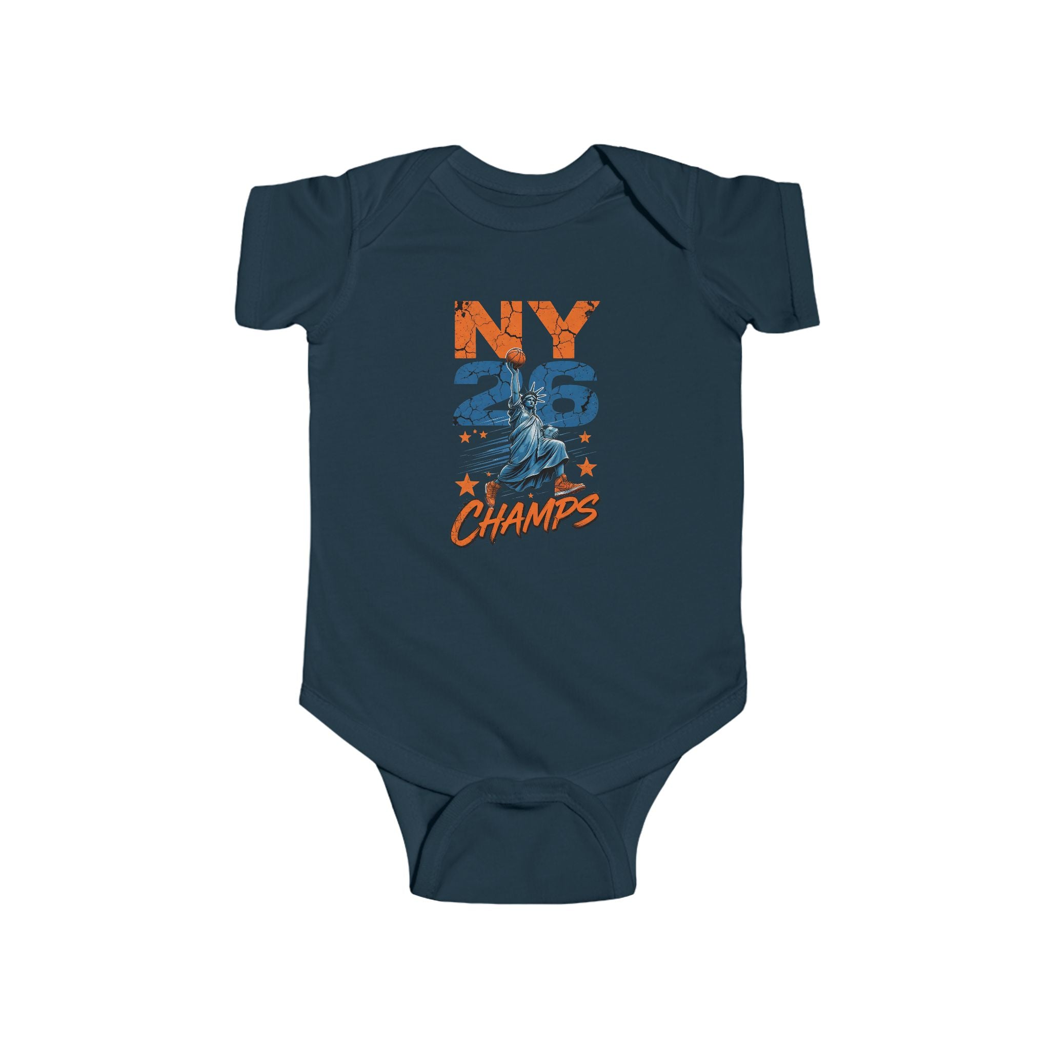 NY 26 Champs Lady Liberty Baby Bodysuit