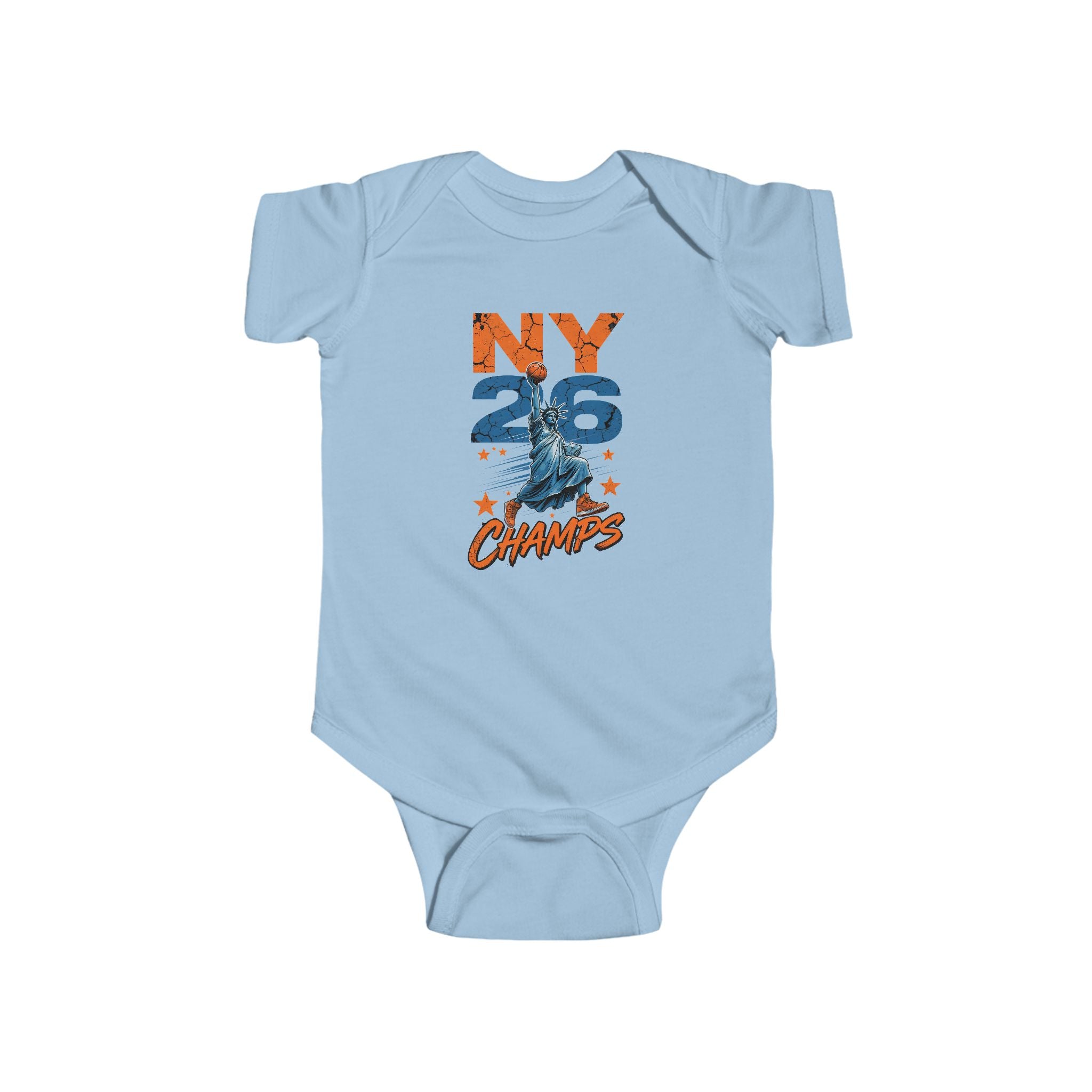 NY 26 Champs Lady Liberty Baby Bodysuit