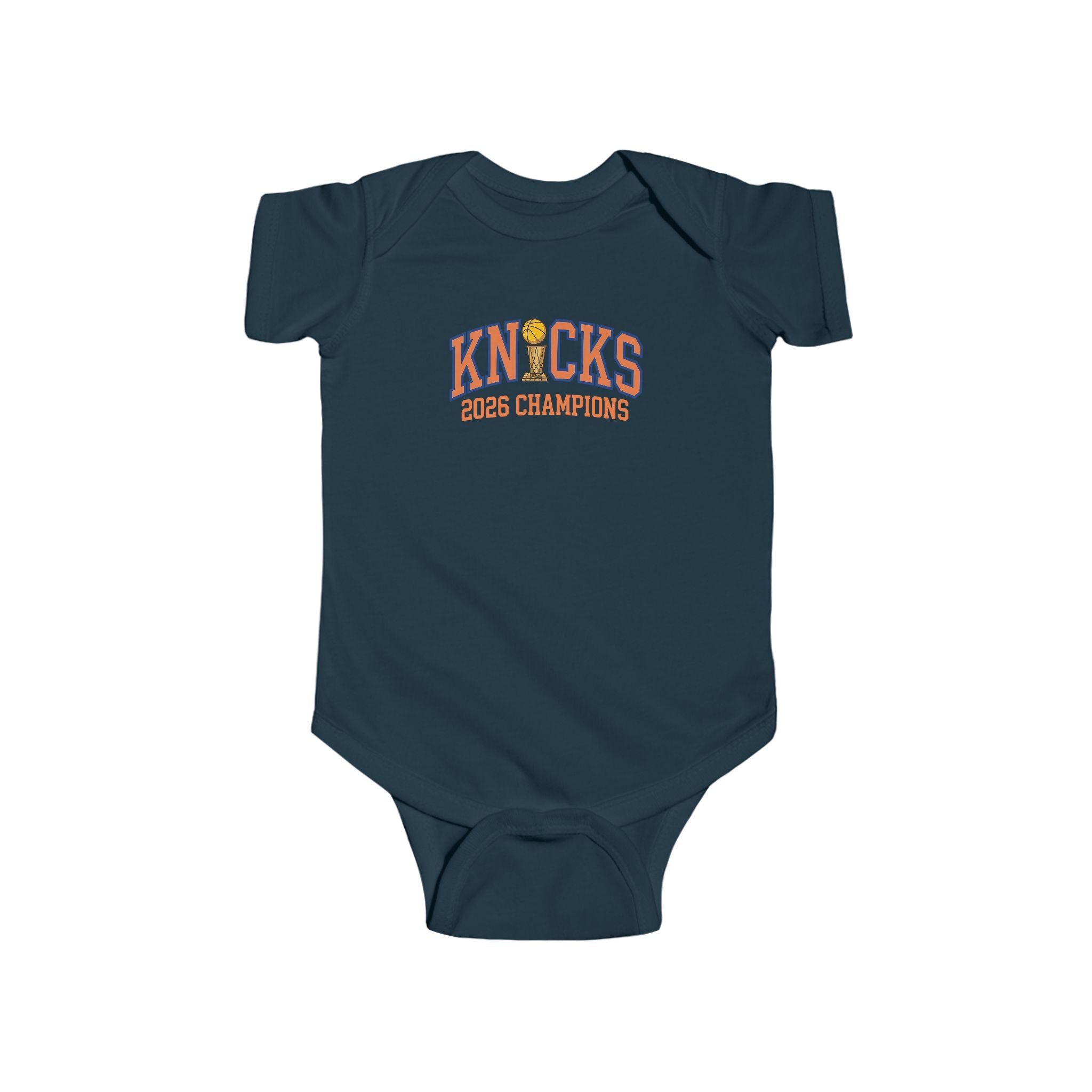 Knicks 2026 Champions Crest Baby Bodysuit