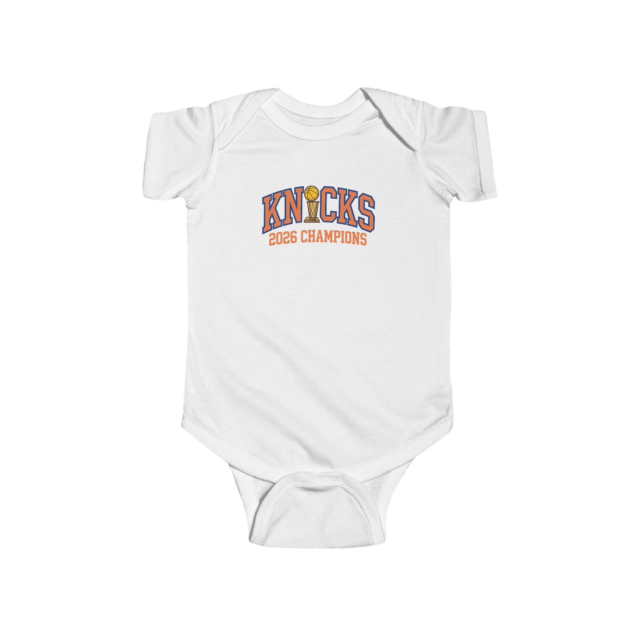 Knicks 2026 Champions Crest Baby Bodysuit