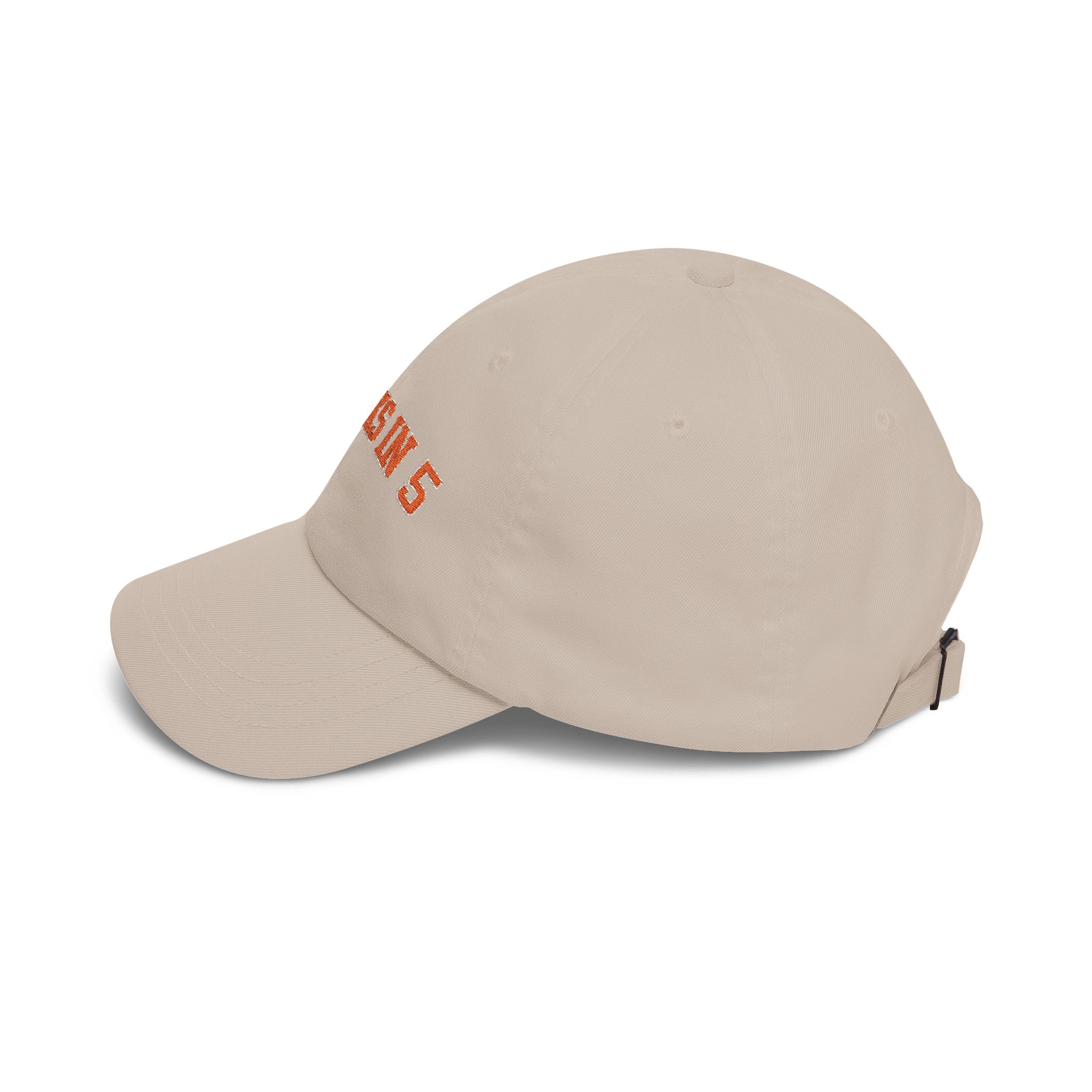 Knicks In 5 Dad Cap | Embroidered NY Basketball Hat | Playoff Hype Gift