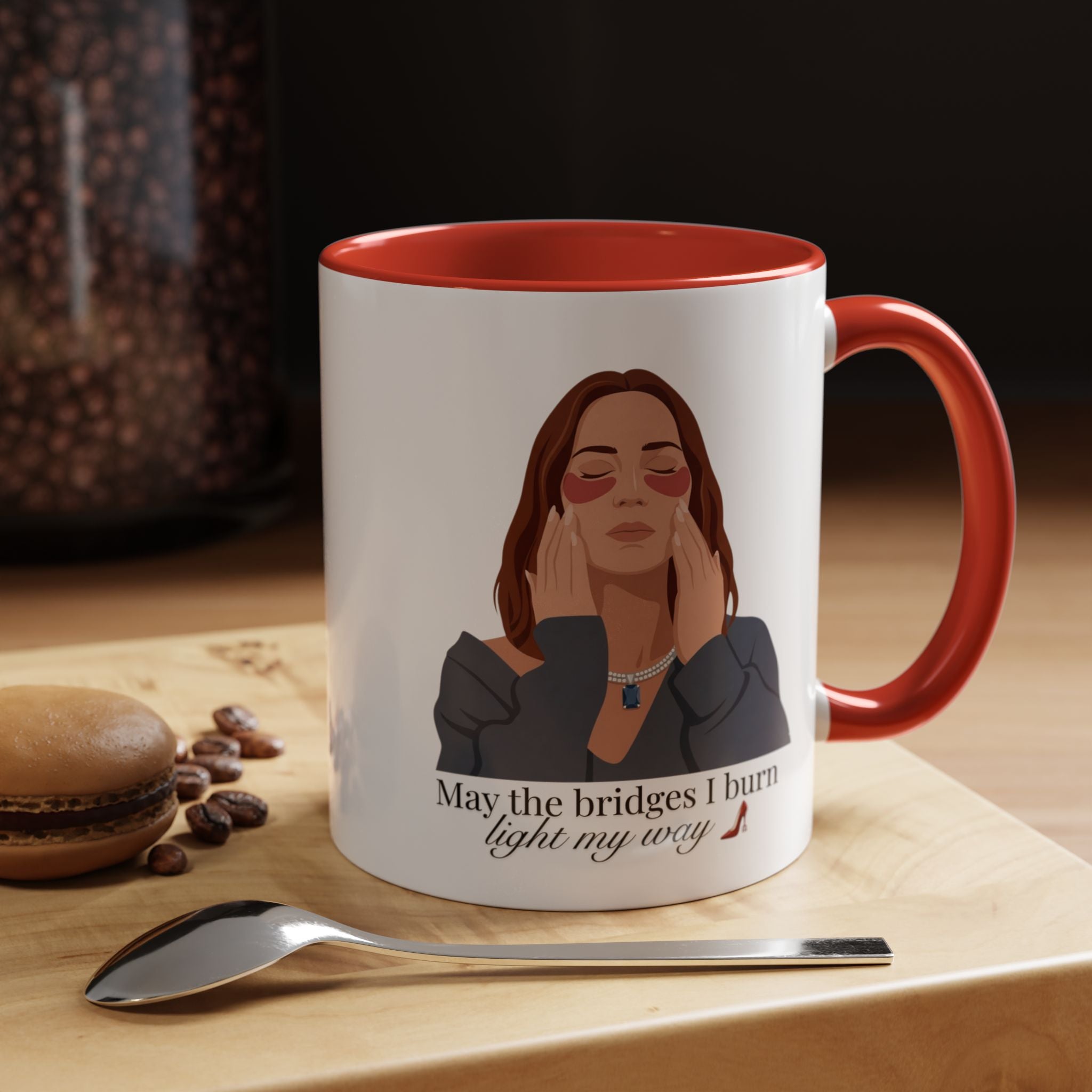 "May the Bridges I Burn Light My Way" Mug | Devil Wears Prada Inspired
