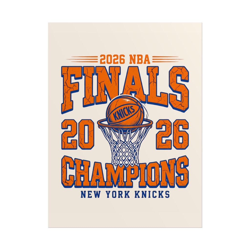 Knicks 2026 Finals Champions Wall Art