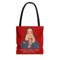 "May the Bridges I Burn Light My Way" Tote - Red | Devil Wears Prada Inspired