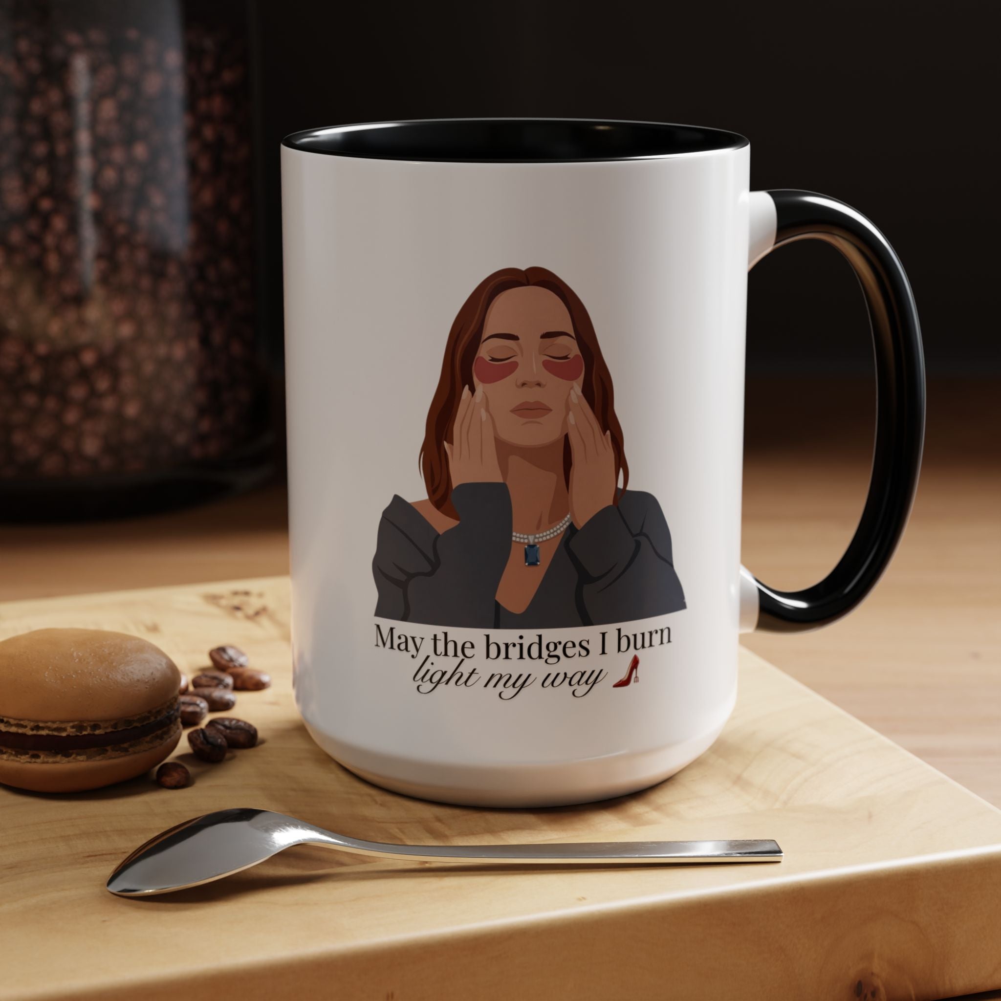 "May the Bridges I Burn Light My Way" Mug | Devil Wears Prada Inspired