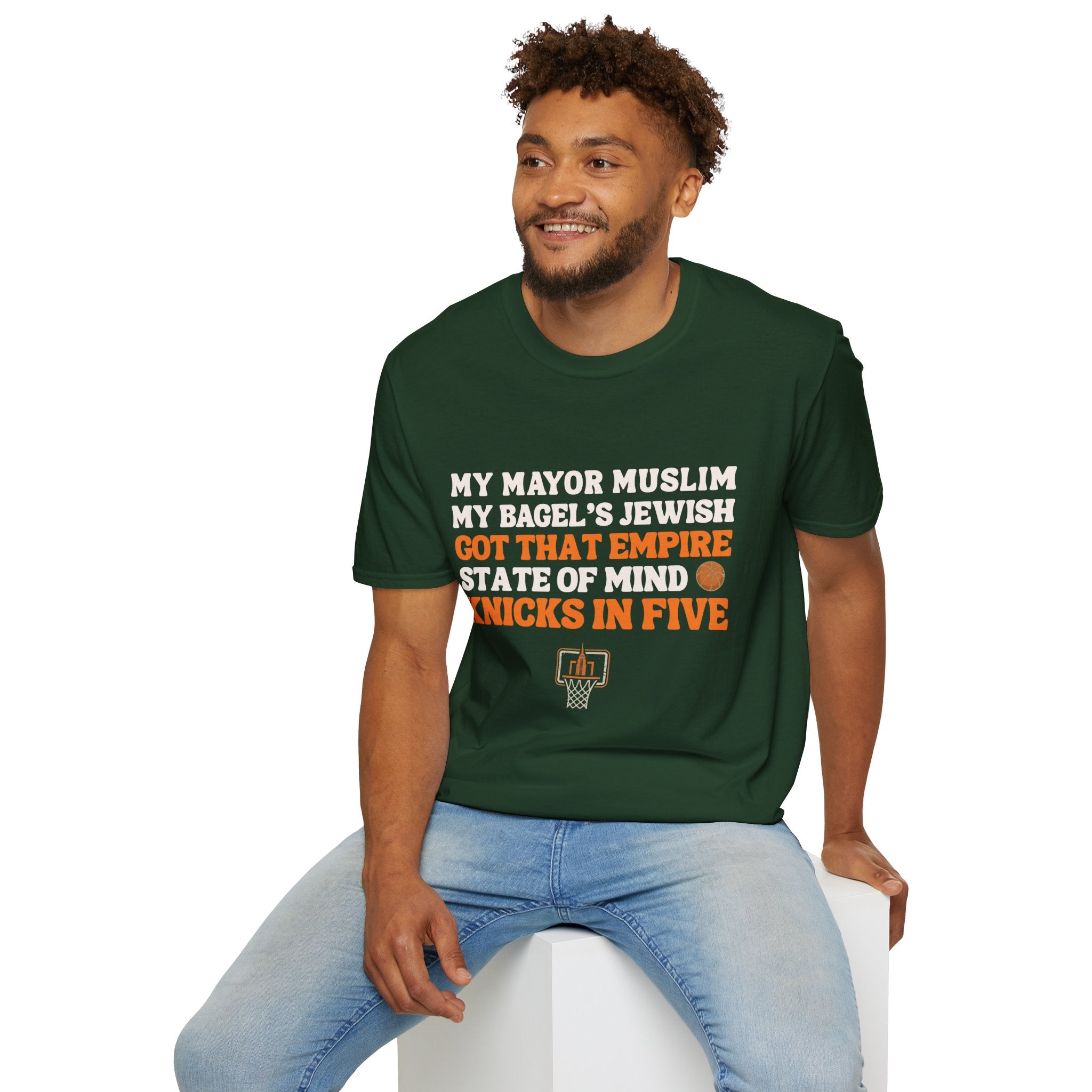 My Mayor Is Muslim My Bagels Jewish The Pope Is On Our Side Knicks In Five Shirt | Knicks NBA Champions 2026 New York City Parade