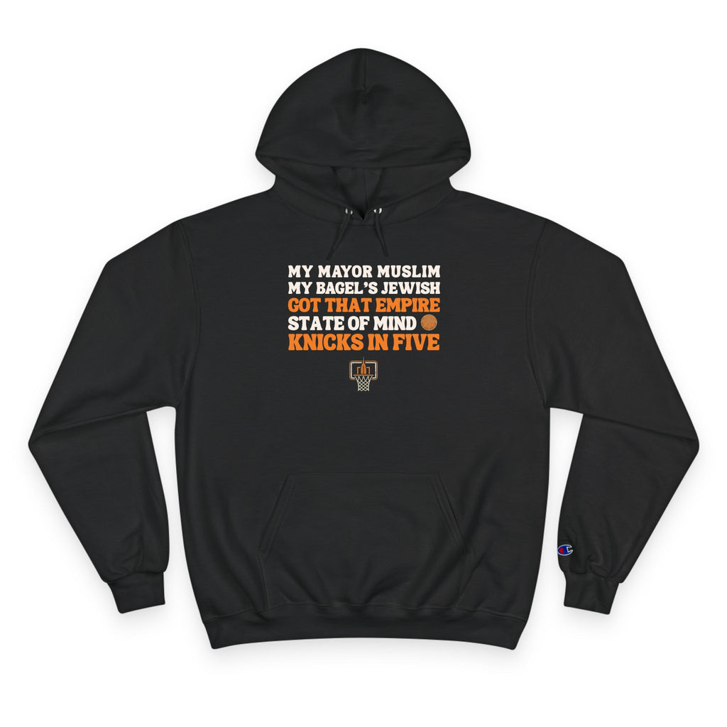My Mayor Muslim Knicks In Five Champion Hoodie | NY Knicks Championship 2026 Fan Merch | My Mayor Muslim Basketball Quote