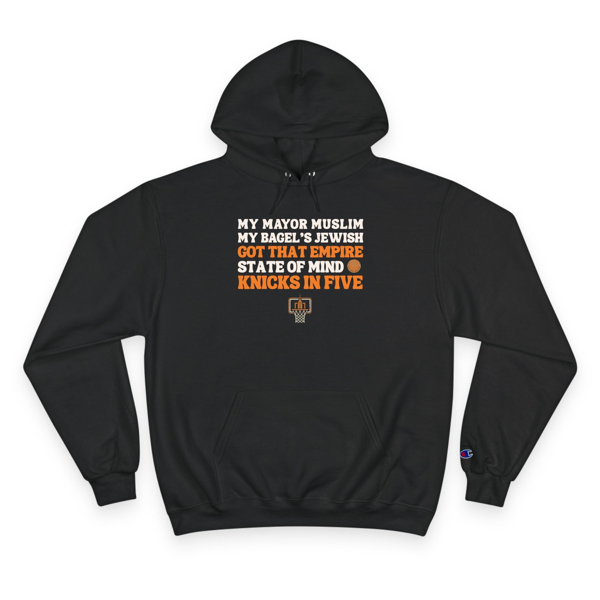 My Mayor Muslim Knicks In Five Champion Hoodie | NY Knicks Championship 2026 Fan Merch | My Mayor Muslim Basketball Quote