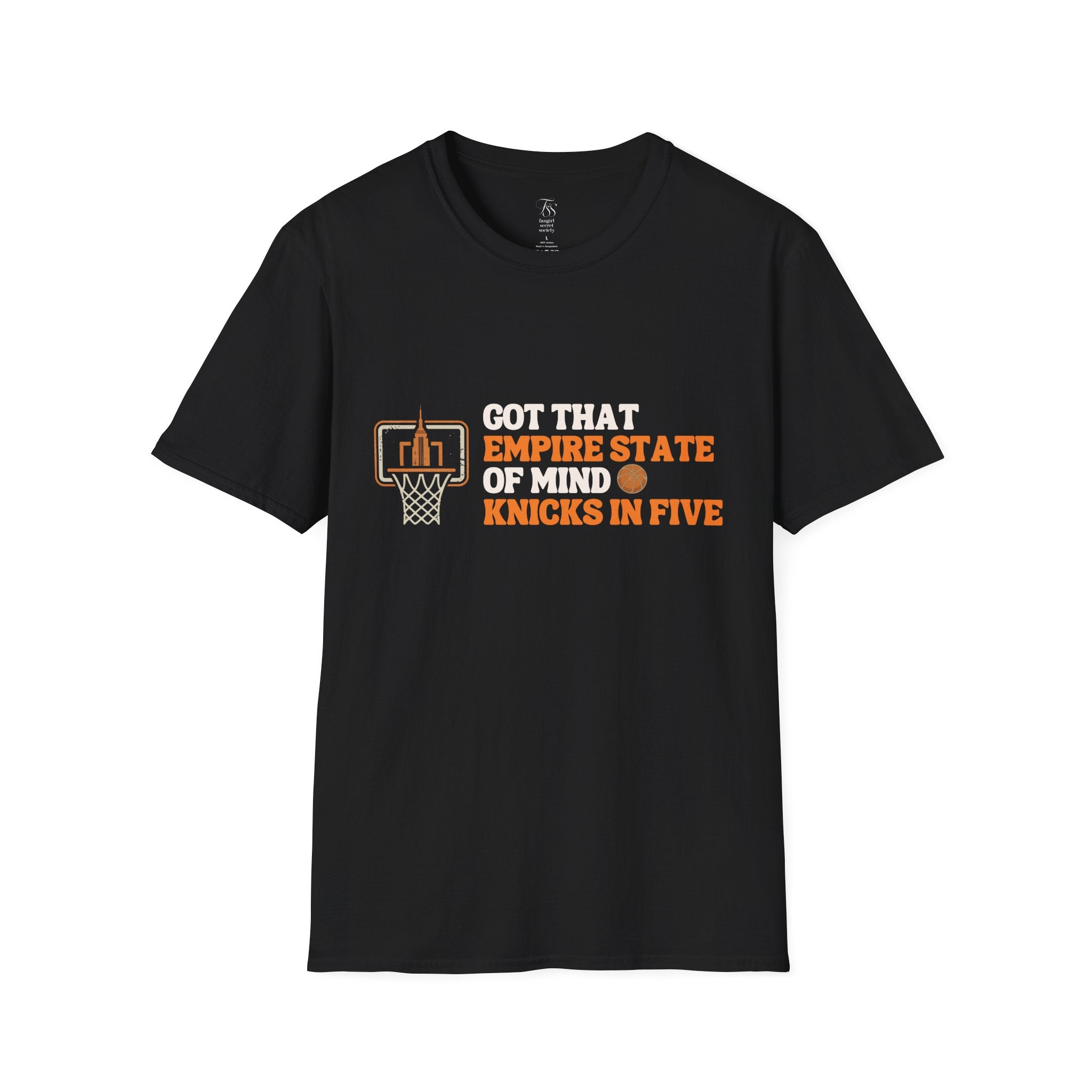 Knicks In Five T-Shirt | NY Knicks Championship 2026 Got That Empire State of Mind Tee | Basketball Gift