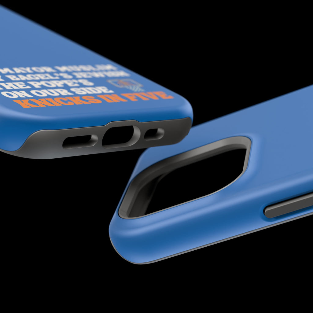 My Mayor Muslim MagSafe iPhone Case | My Bagel's Jewish The Pope's On Our Side Knicks In Five 2026 Phone Case