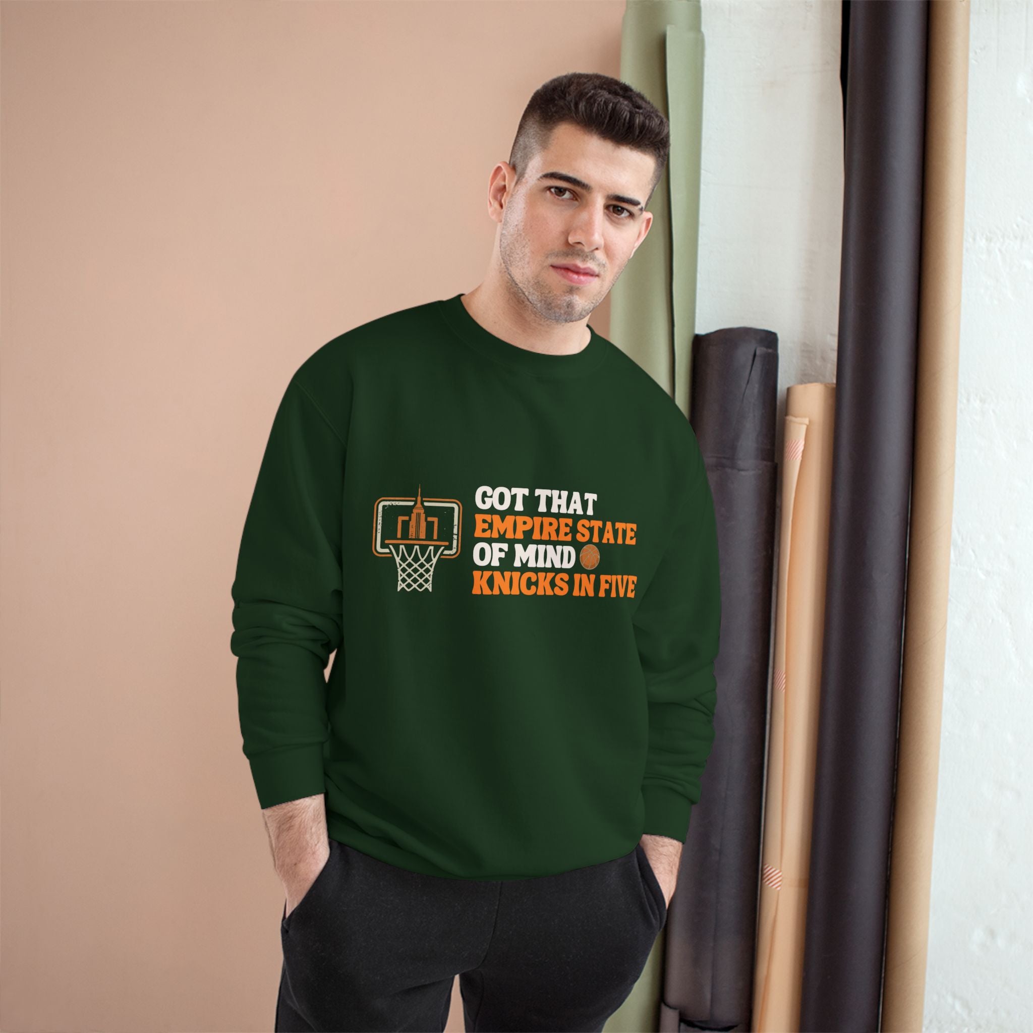 Got That Empire State of Mind Knicks In Five Champion Sweatshirt | NY Knicks 2026 Championship Crewneck Basketball Gift