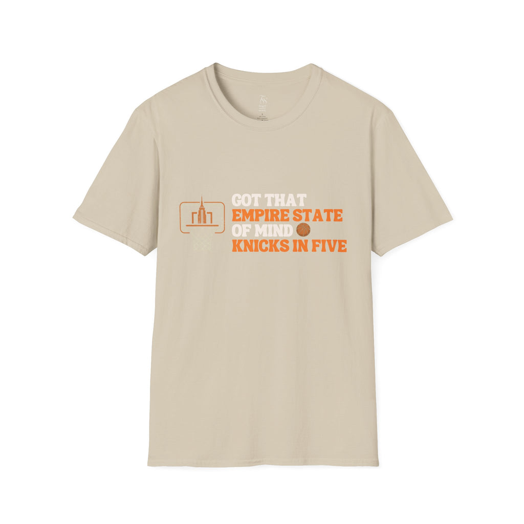 Knicks In Five T-Shirt | NY Knicks Championship 2026 Got That Empire State of Mind Tee | Basketball Gift