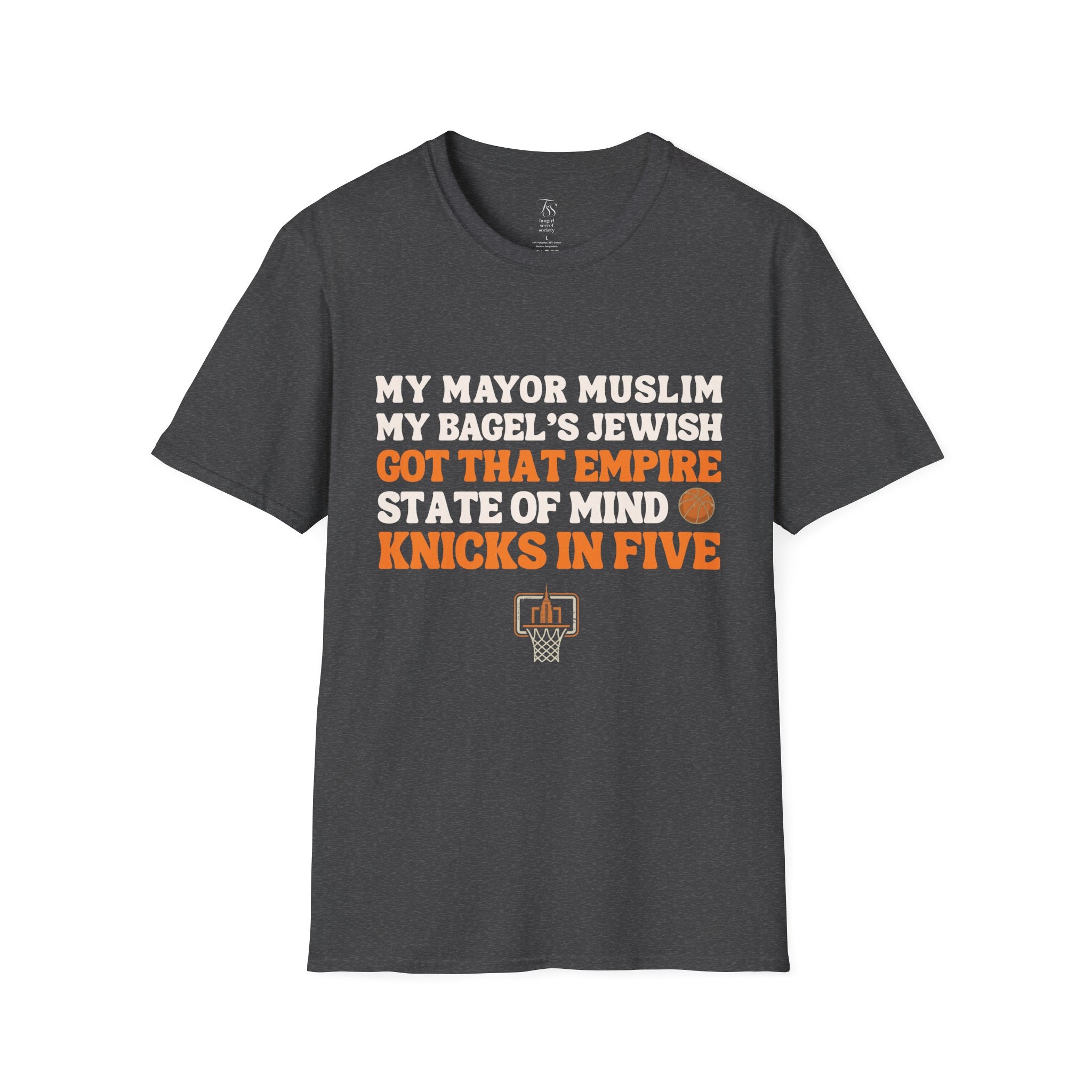 My Mayor Is Muslim My Bagels Jewish The Pope Is On Our Side Knicks In Five Shirt | Knicks NBA Champions 2026 New York City Parade